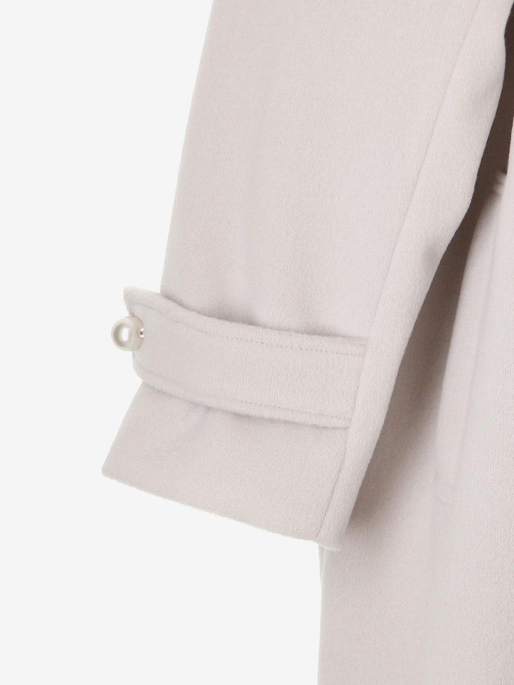 le.coeur blanc Perle Peche パールツキコート