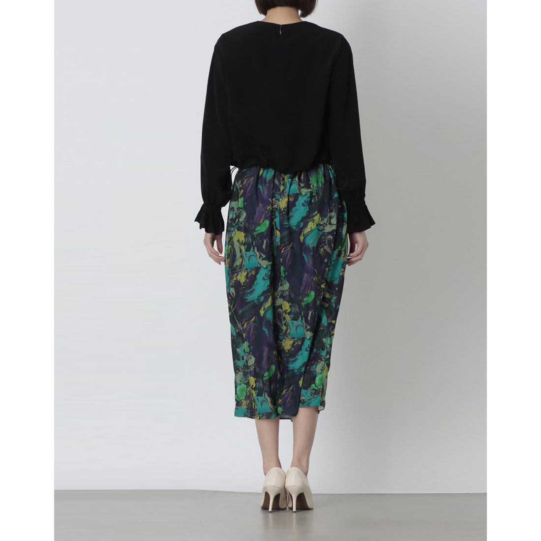 レリル lelill 2TONE ワンピース （グリーン） グリーン