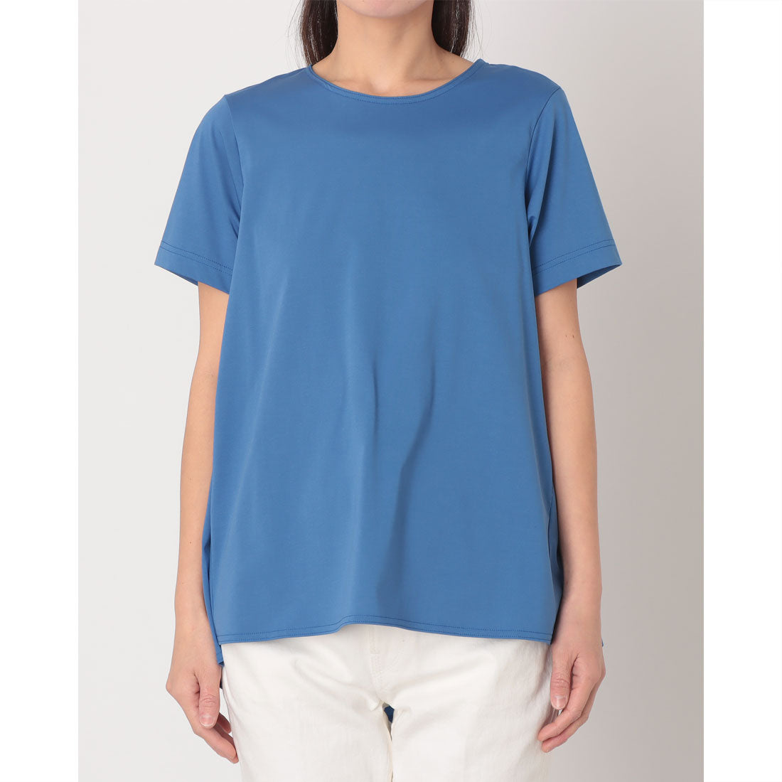 レリル lelill バックタックAラインTシャツ （ブルー） ブルー