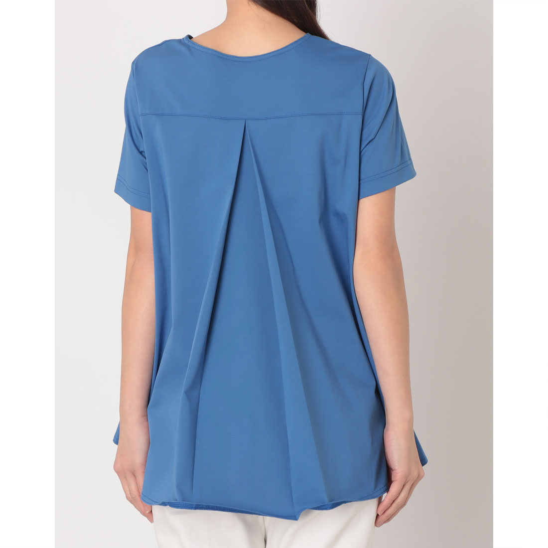 レリル lelill バックタックAラインTシャツ （ブルー） ブルー