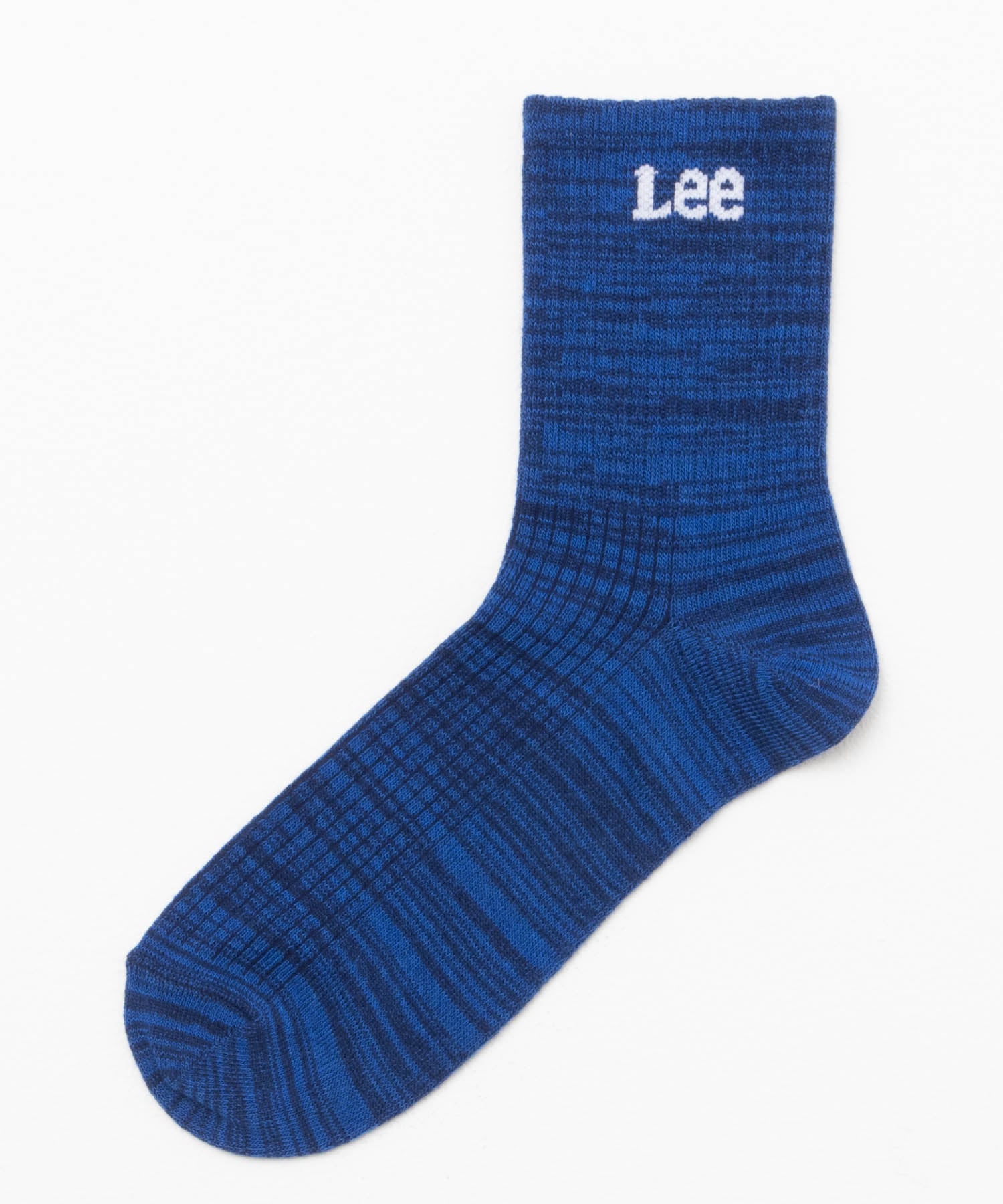 リー Lee クォーターソックス 杢ミックスロゴ 3足組