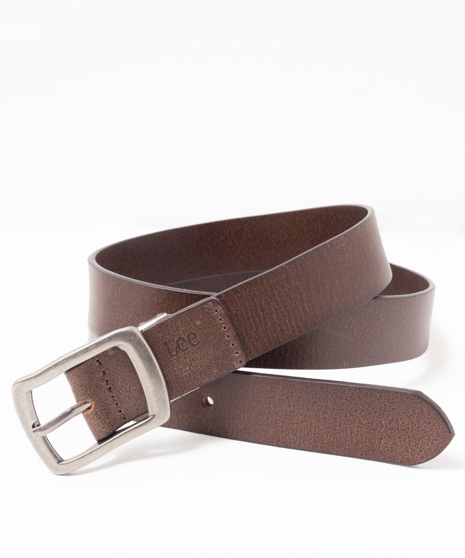 リー Lee 30mmナローレザーベルト （ブラック） ブラック