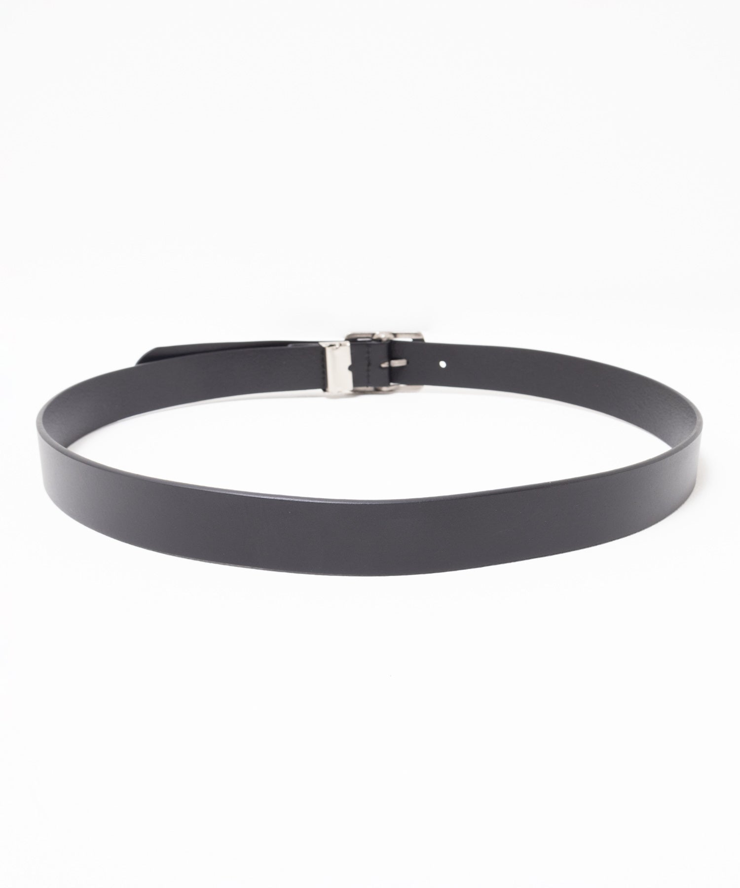 リー Lee 30mmナローレザーベルト （ブラック） ブラック