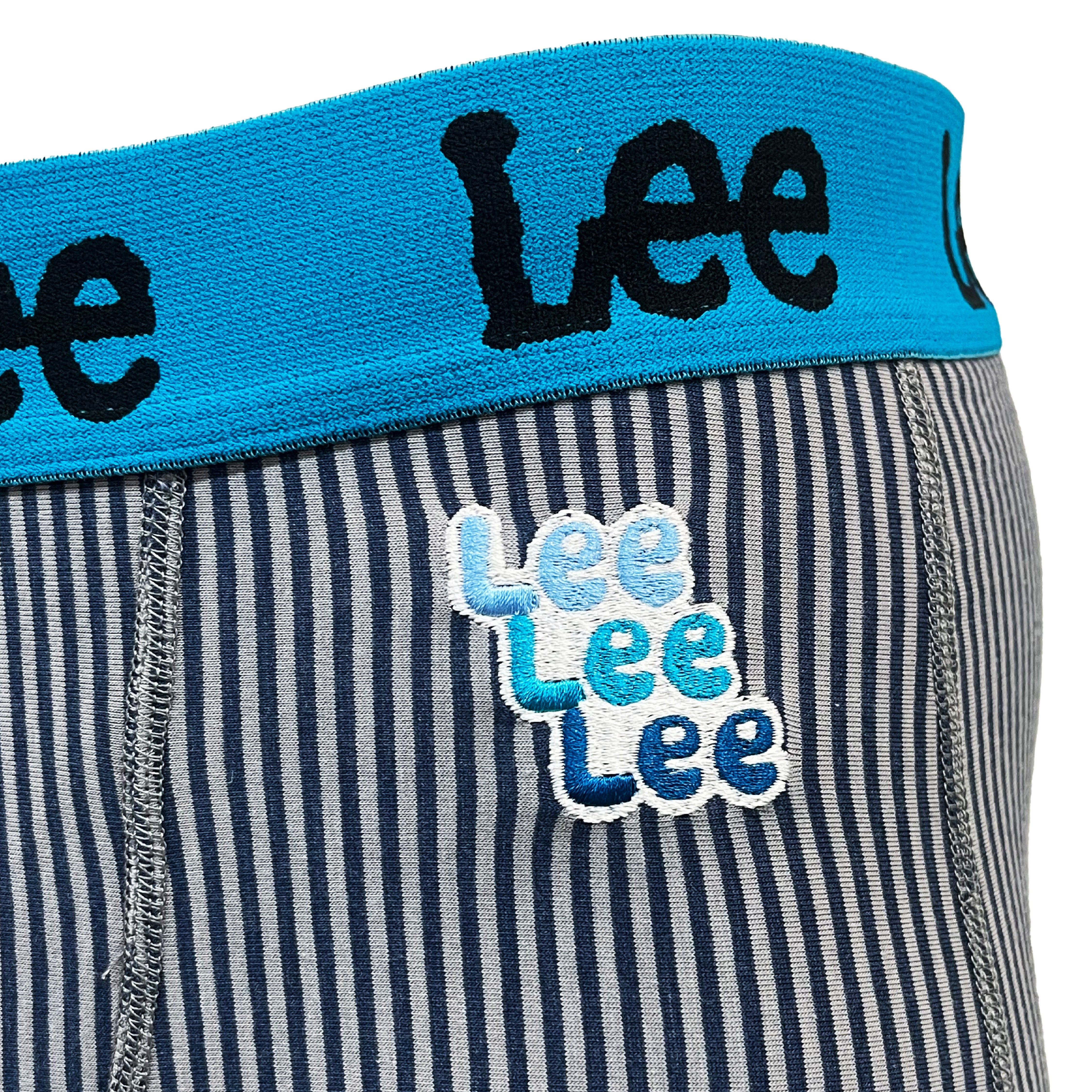 リー Lee ヒッコリー風 前開きボクサーブリーフ 【返品不可商品】 （ネイビー） ネイビー