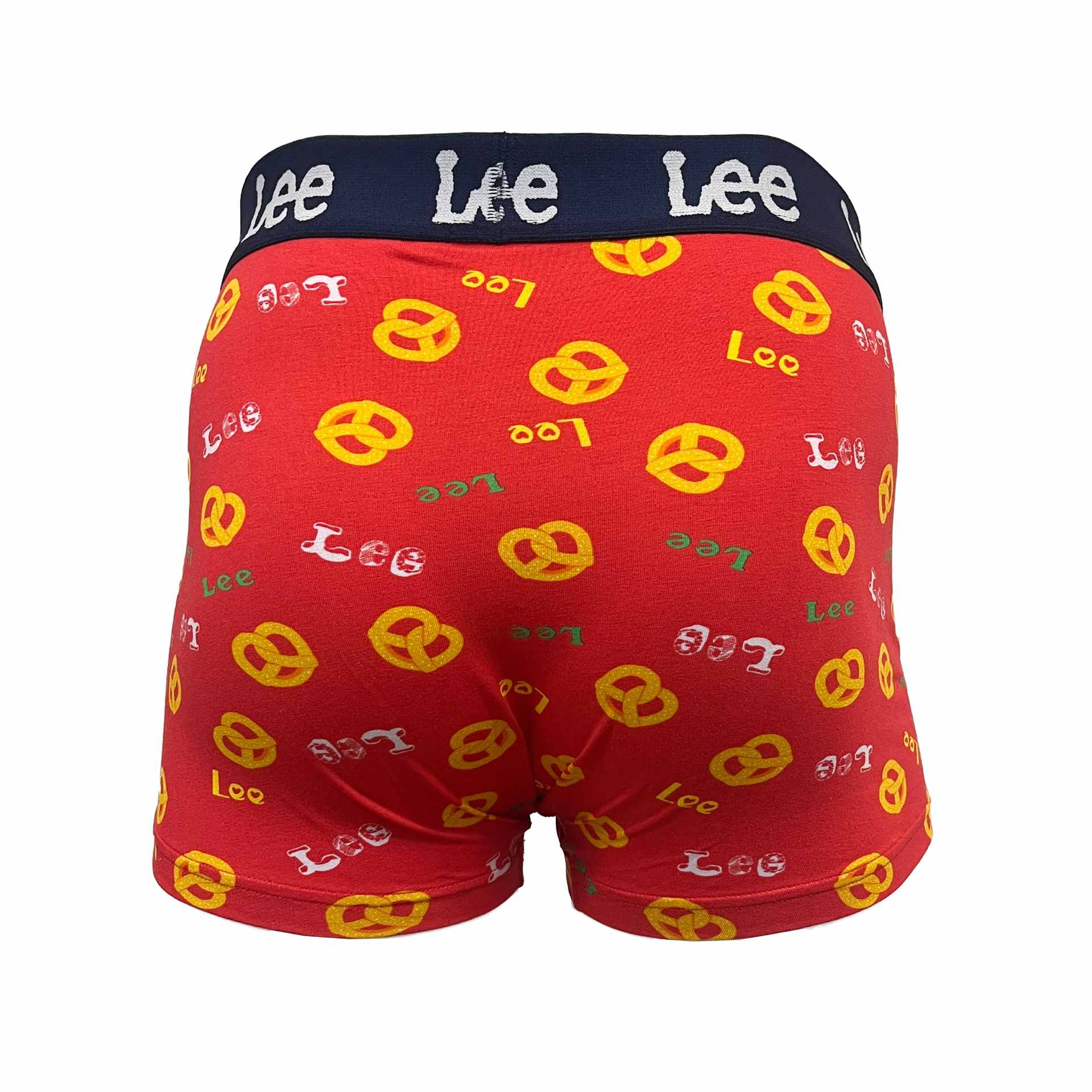 リー Lee プレッツェル柄 ボクサーブリーフ 【返品不可商品】 （レッド） レッド