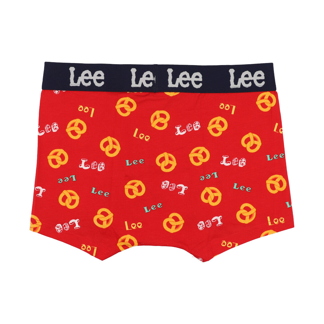 リー Lee プレッツェル柄 ボクサーブリーフ 【返品不可商品】 （レッド） レッド