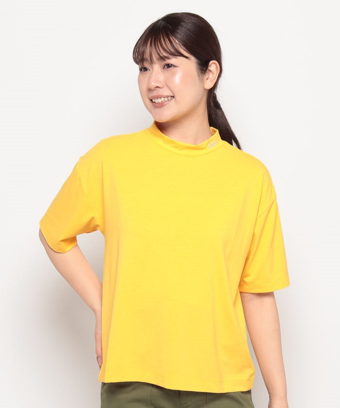 リー Lee #LEE GOLF            MOCKNECK TEE,イエロー