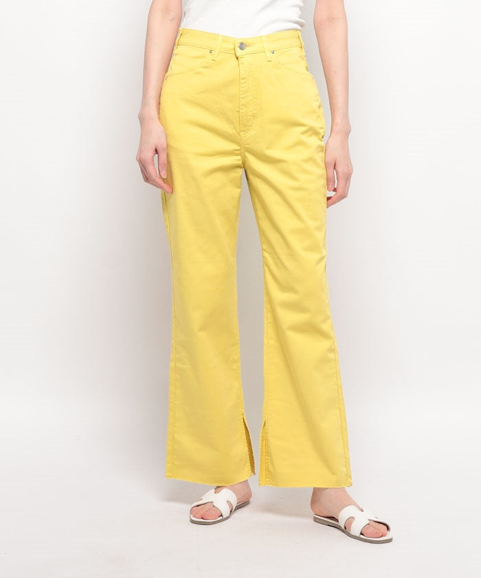 リー Lee #JEGGINGS            COLOR SLIT FLARE 61,イエロー系その他
