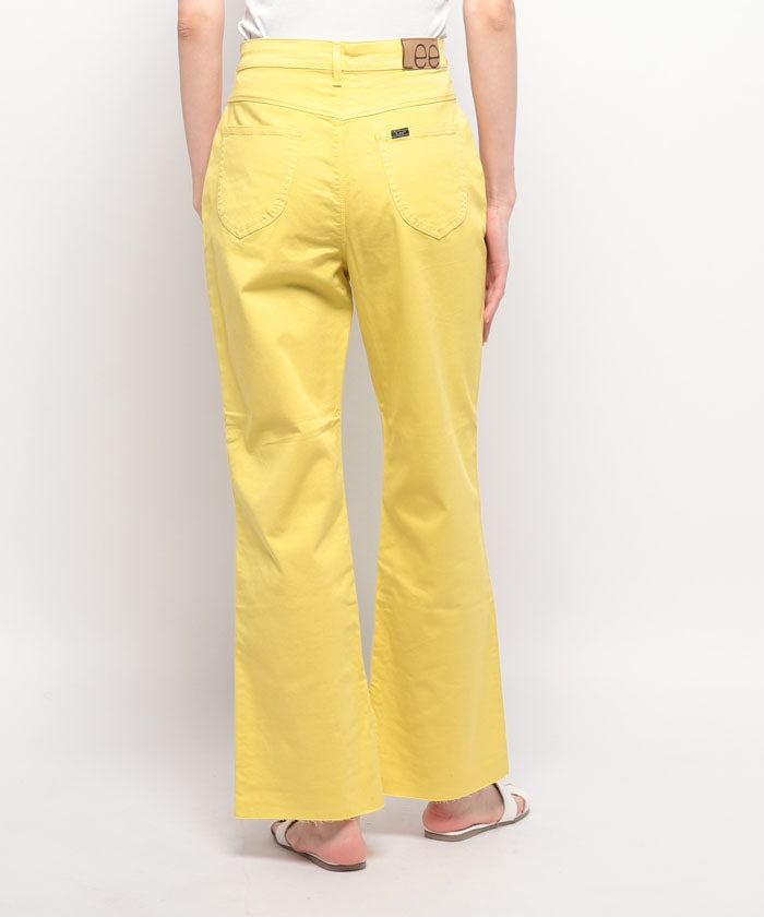 リー Lee #JEGGINGS            COLOR SLIT FLARE 61