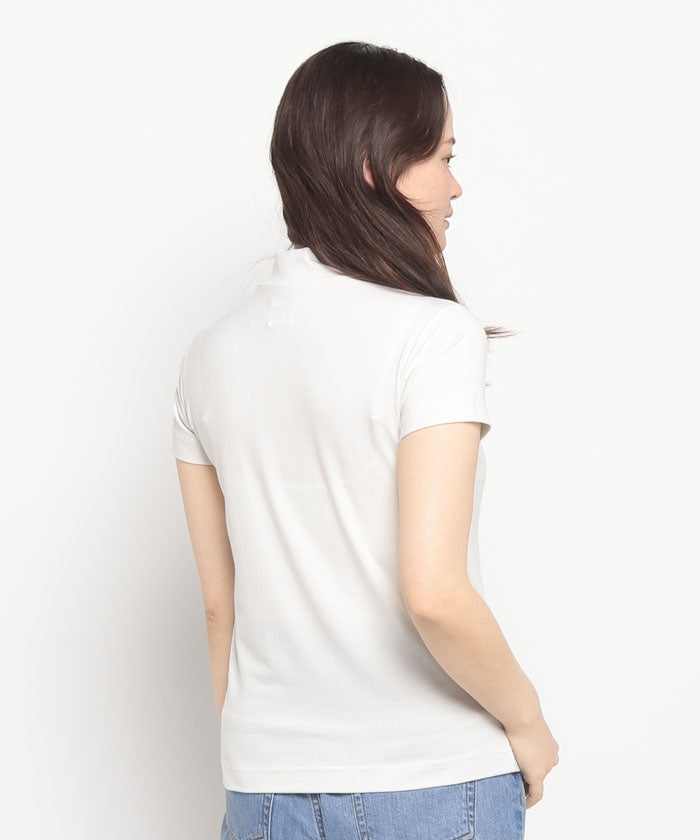 リー Lee #DENIMPK MOCKNECK T （ホワイト） ホワイト