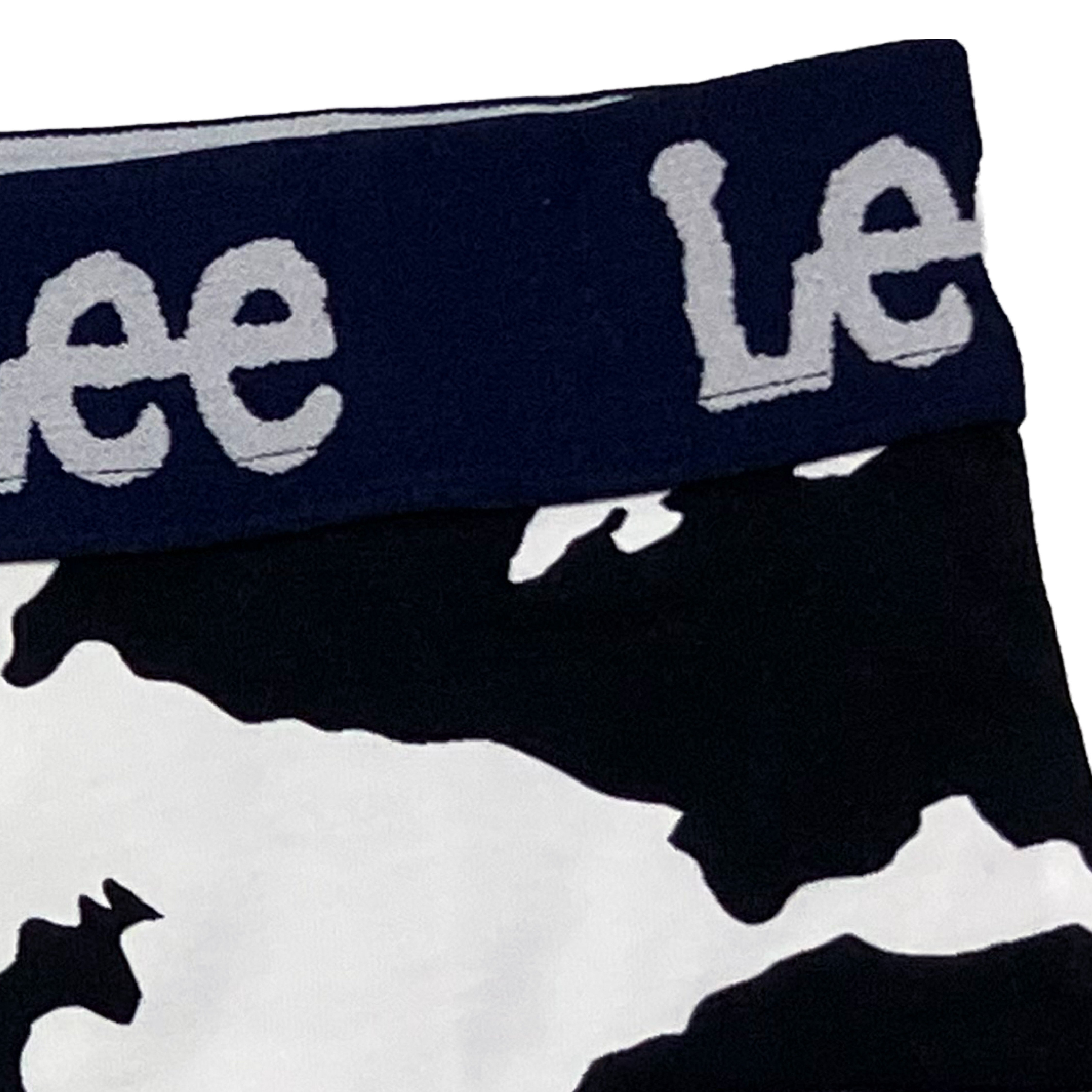 リー Lee うし柄 ボクサーショーツ 1分丈 【返品不可商品】 （ホワイト） ホワイト