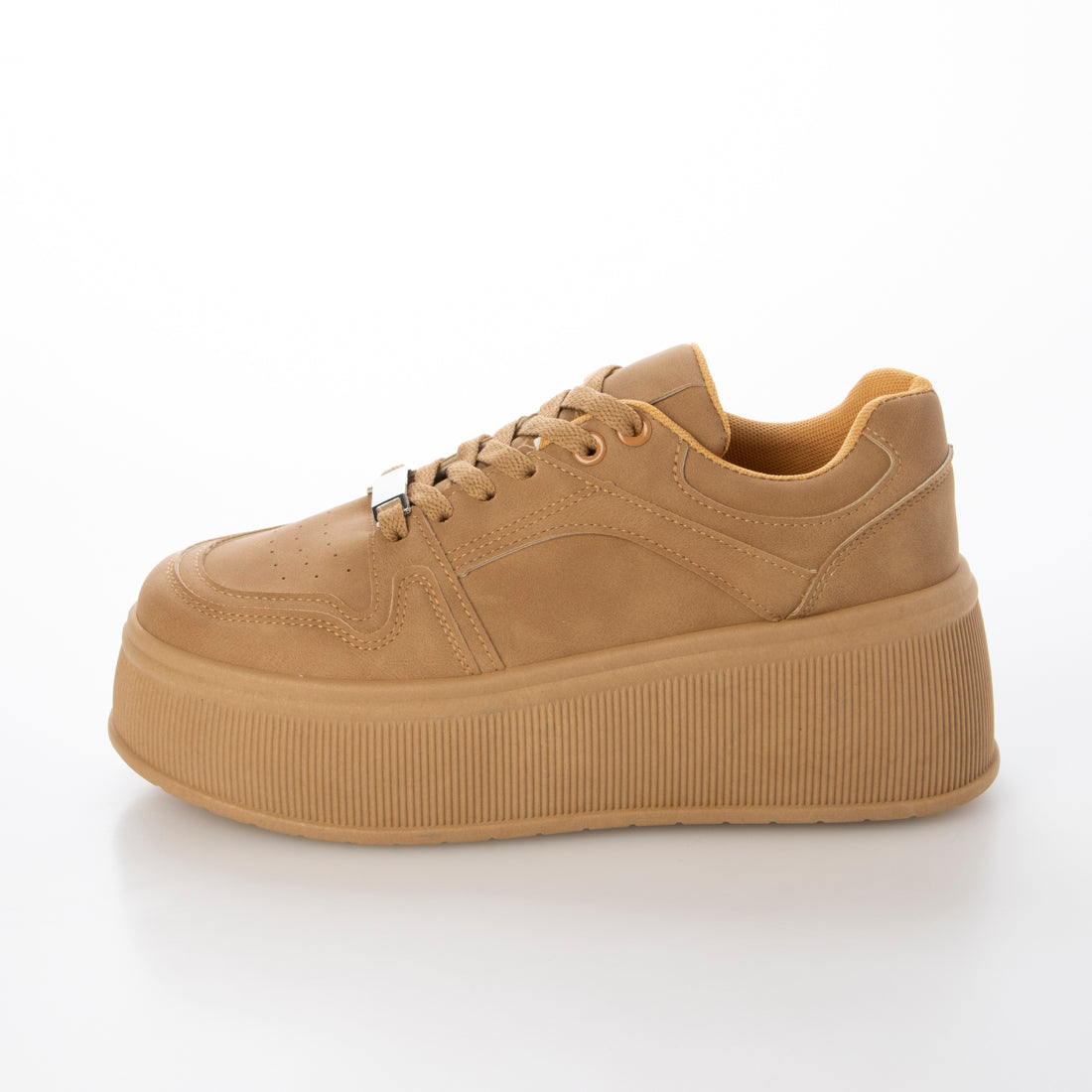 エルエフワイティー LFYT レトロクラッシック厚底コートスニーカー （CAMEL） CAMEL