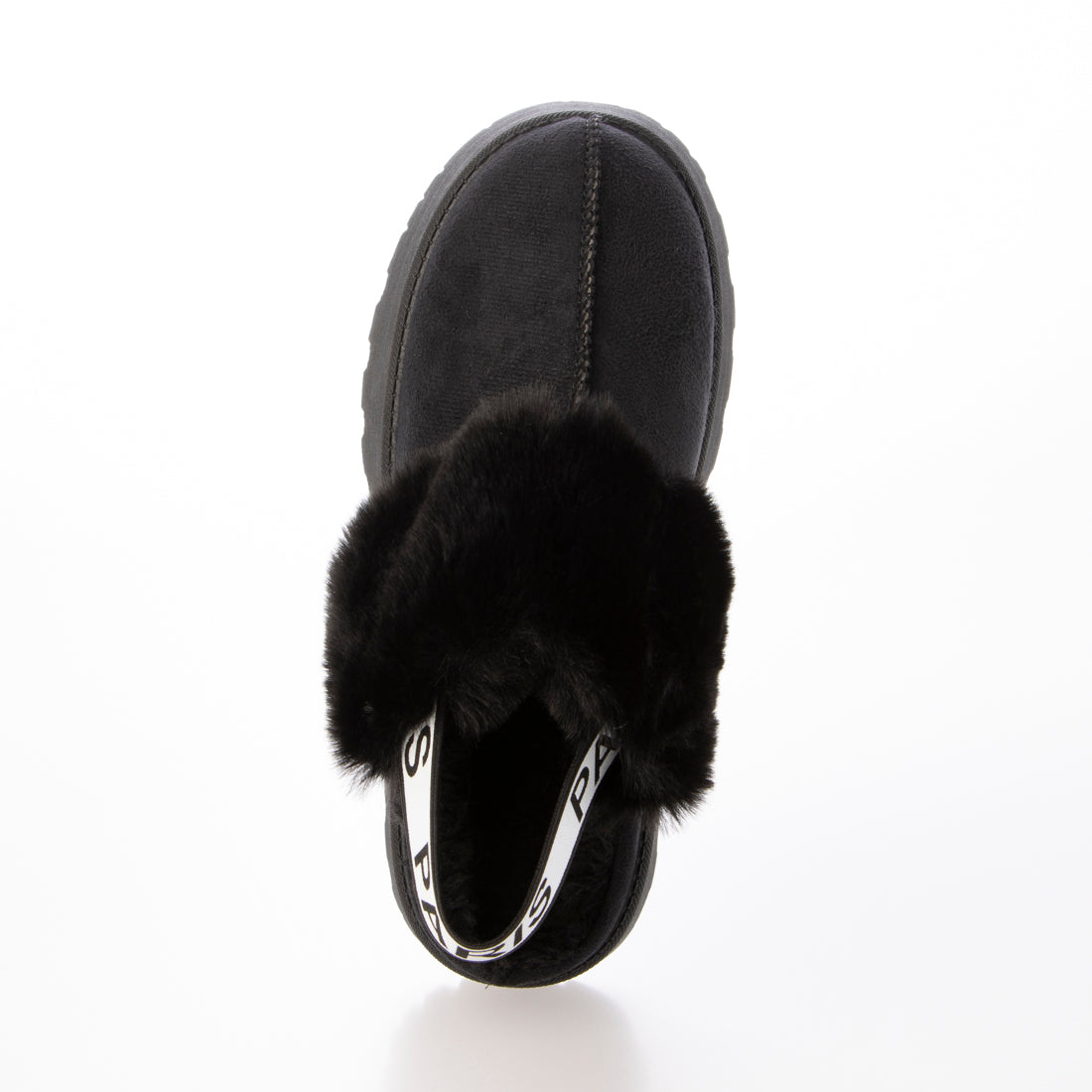 エルエフワイティー LFYT ファンキーレトロエコファー厚底ウィメンズサボ （BLACK） BLACK