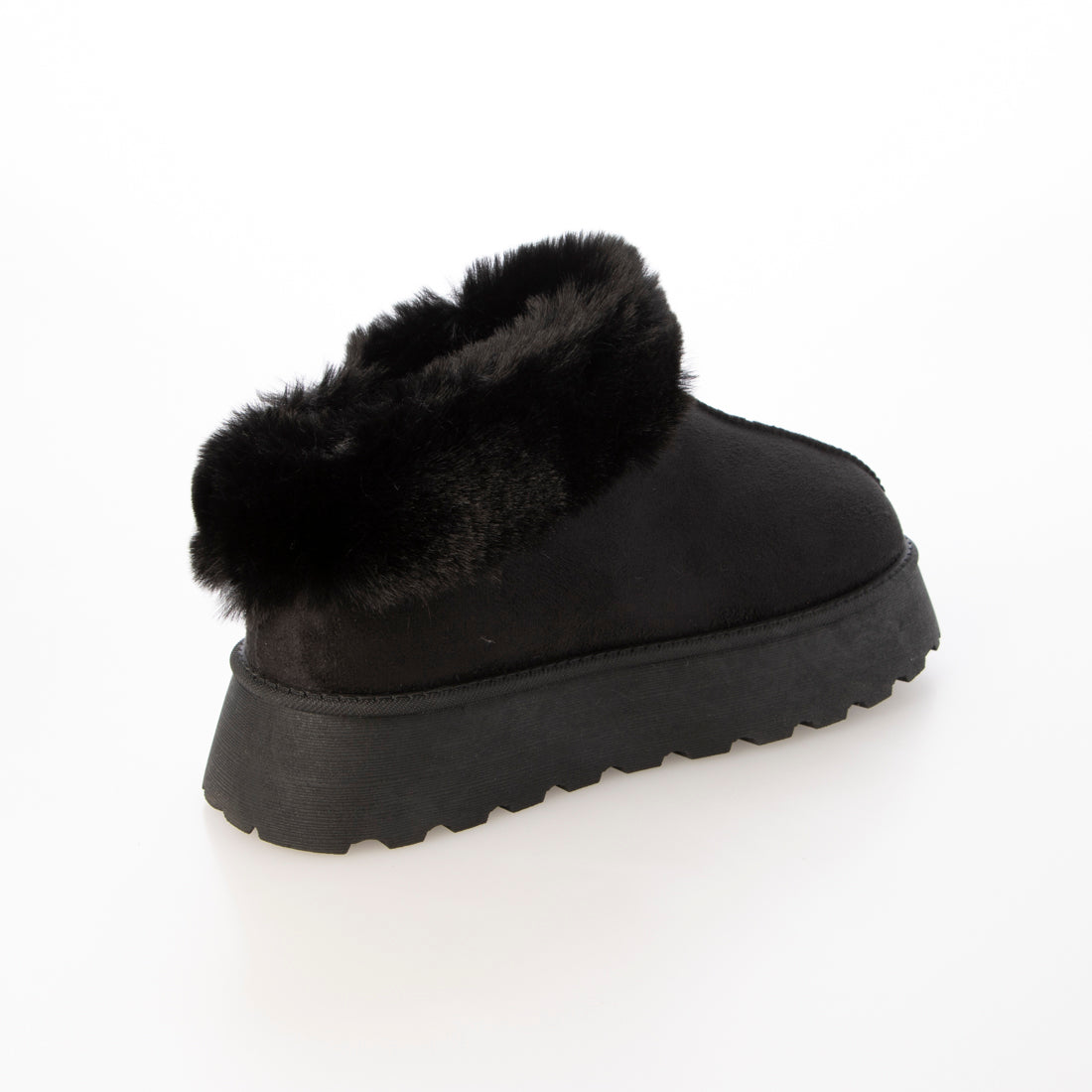 エルエフワイティー LFYT ファンキーレトロエコファー厚底ウィメンズモック （BLACK） BLACK