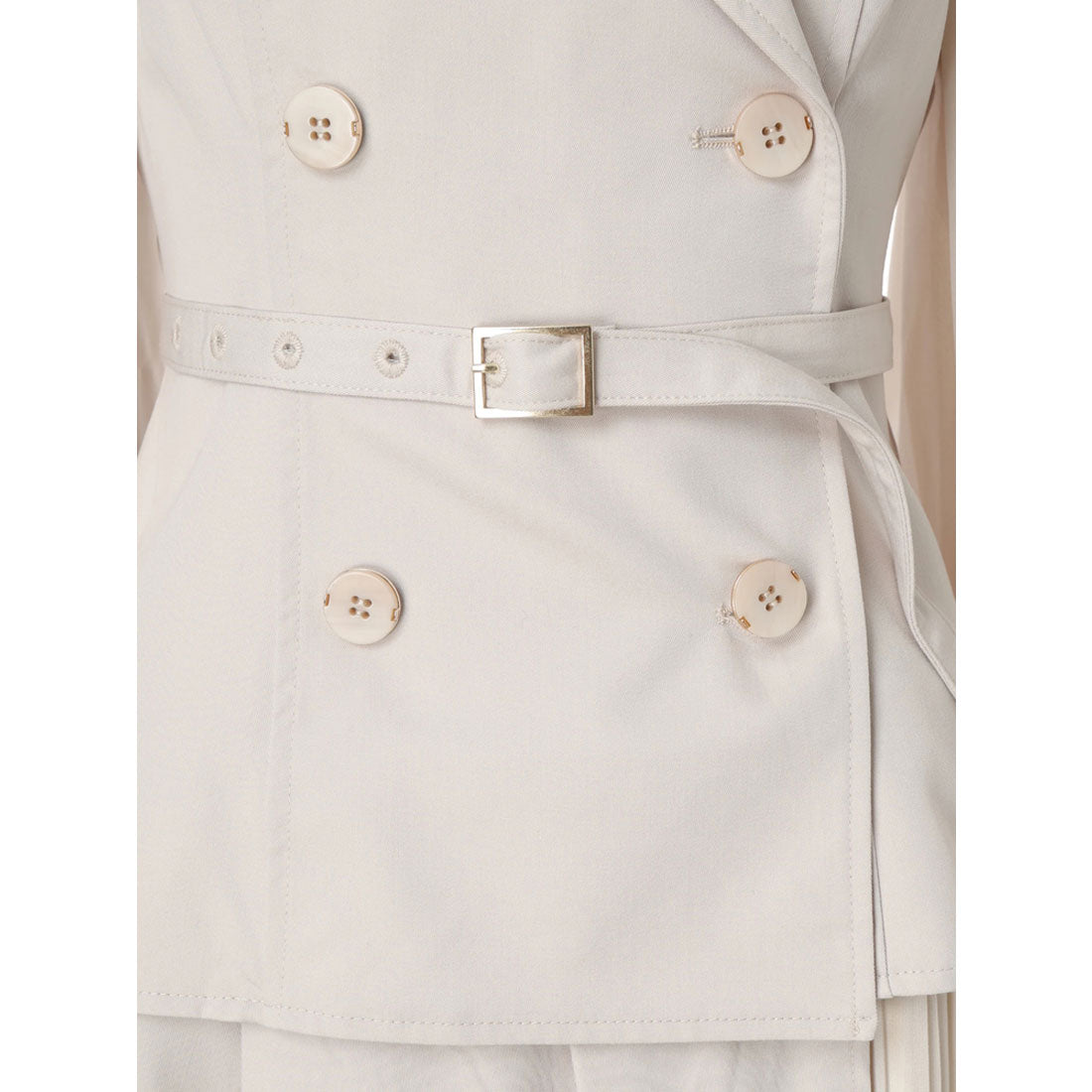 リップサービス LIP SERVICE ジャケットプリーツロングワンピース