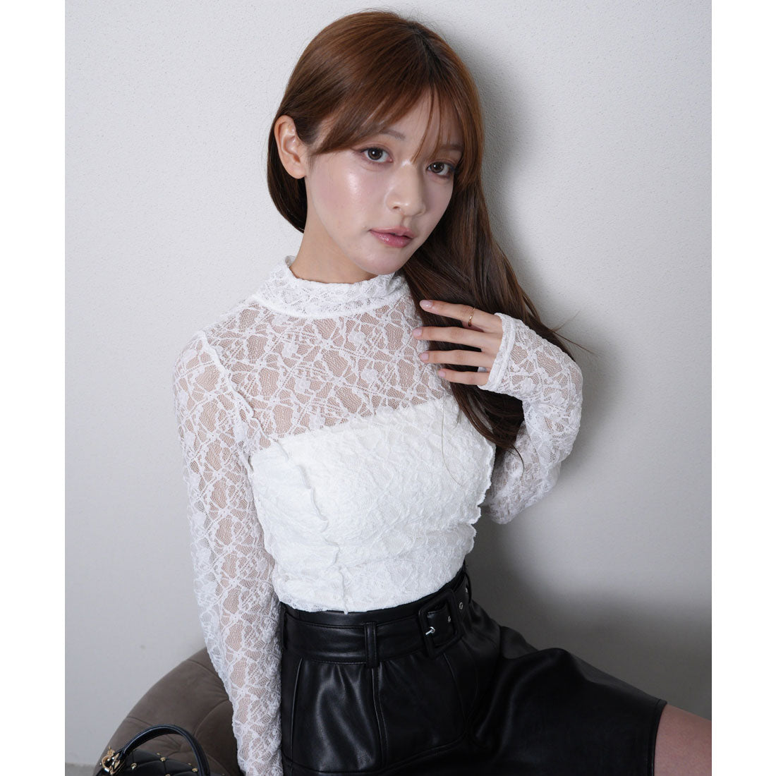 リップサービス LIP SERVICE 2wayチョーカーシアートップス （ホワイト） ホワイト