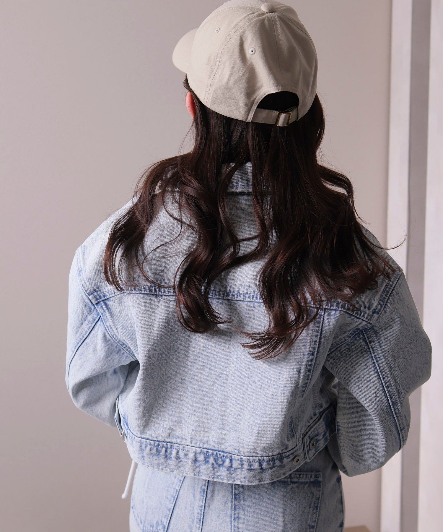 リップサービス LIP SERVICE lady denimクロップドGジャン