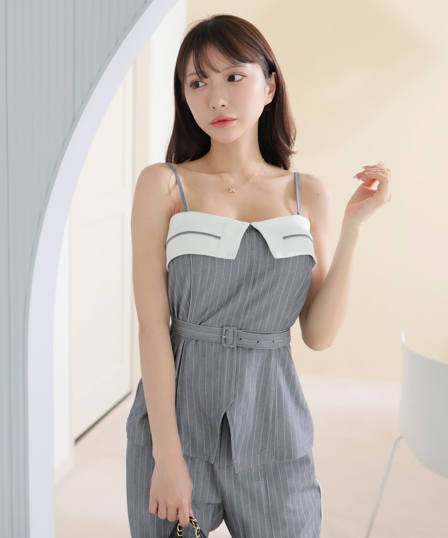 LIP SERVICE Bicolor Bustier Set