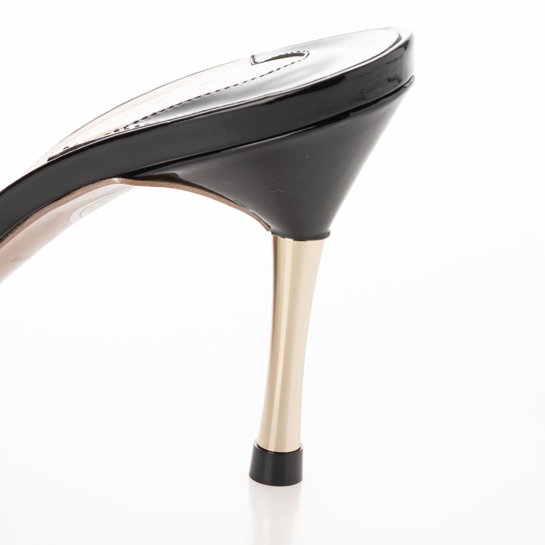 スパイクヒールミュール