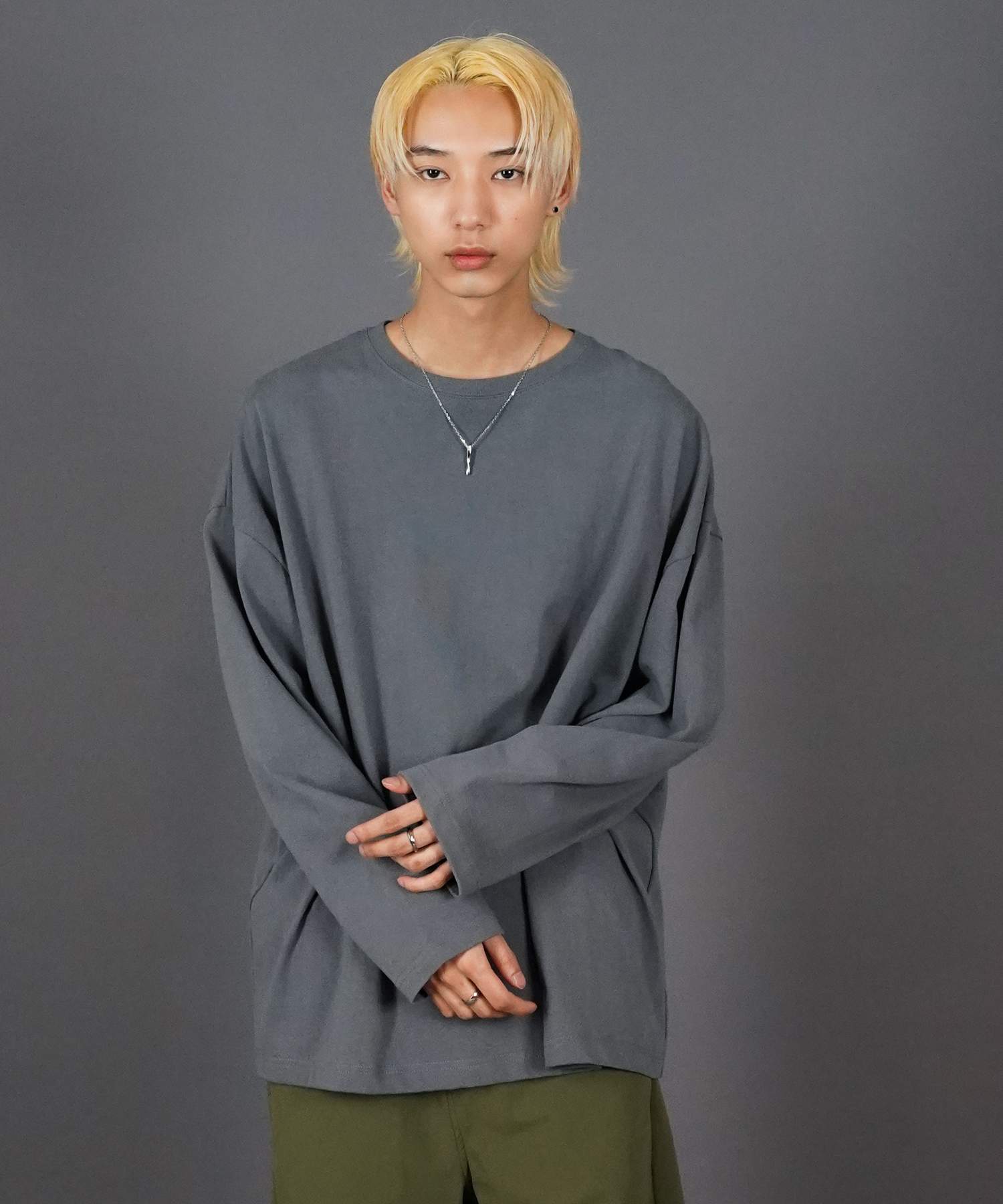 ライオンハート LION HEART 【限定展開】LH-1 ツイストロッドネックレス/サージカルステンレス316L（金属アレルギー対応） （シルバー） シルバー