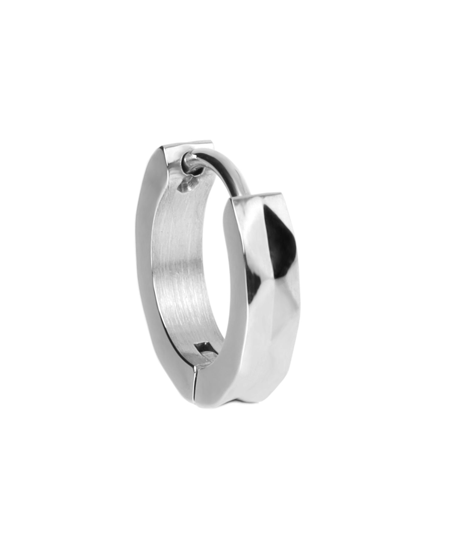 ライオンハート LION HEART 【限定展開】“LH-1”フリージングフープピアス/サージカルステンレス（金属アレルギー対応） （シルバー） シルバー