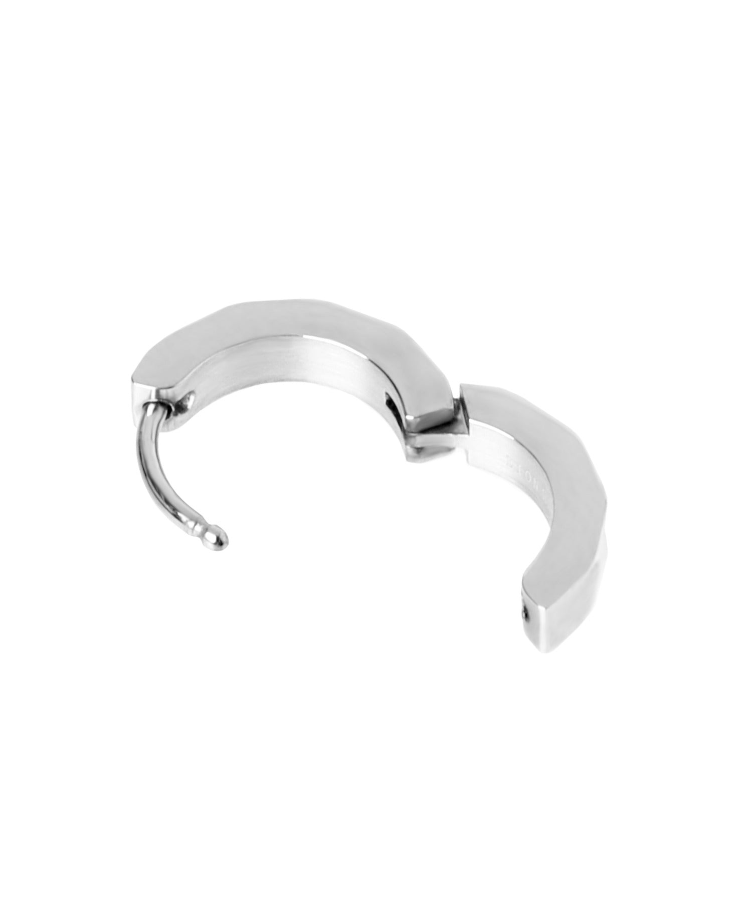 ライオンハート LION HEART 【限定展開】“LH-1”フリージングフープピアス/サージカルステンレス（金属アレルギー対応） （シルバー） シルバー