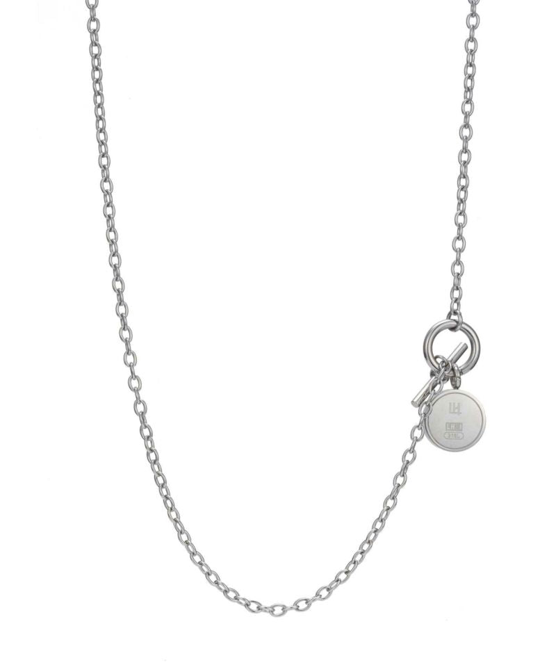 ライオンハート LION HEART 【限定展開】“LH-1”ロゴチャームネックレス/サージカルステンレス（金属アレルギー対応） （シルバー） シルバー