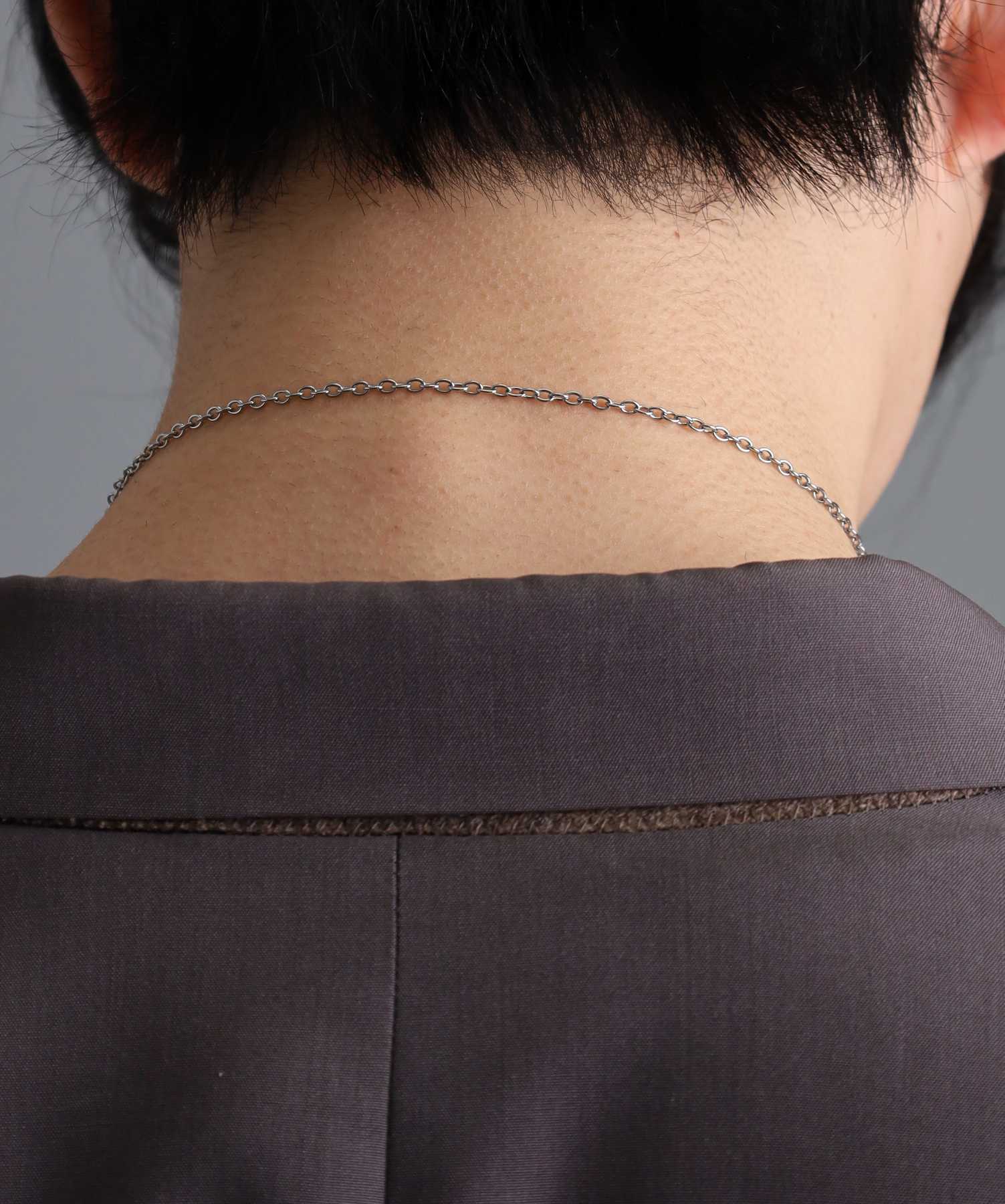 ライオンハート LION HEART 【限定展開】“LH-1”ロゴチャームネックレス/サージカルステンレス（金属アレルギー対応） （シルバー） シルバー