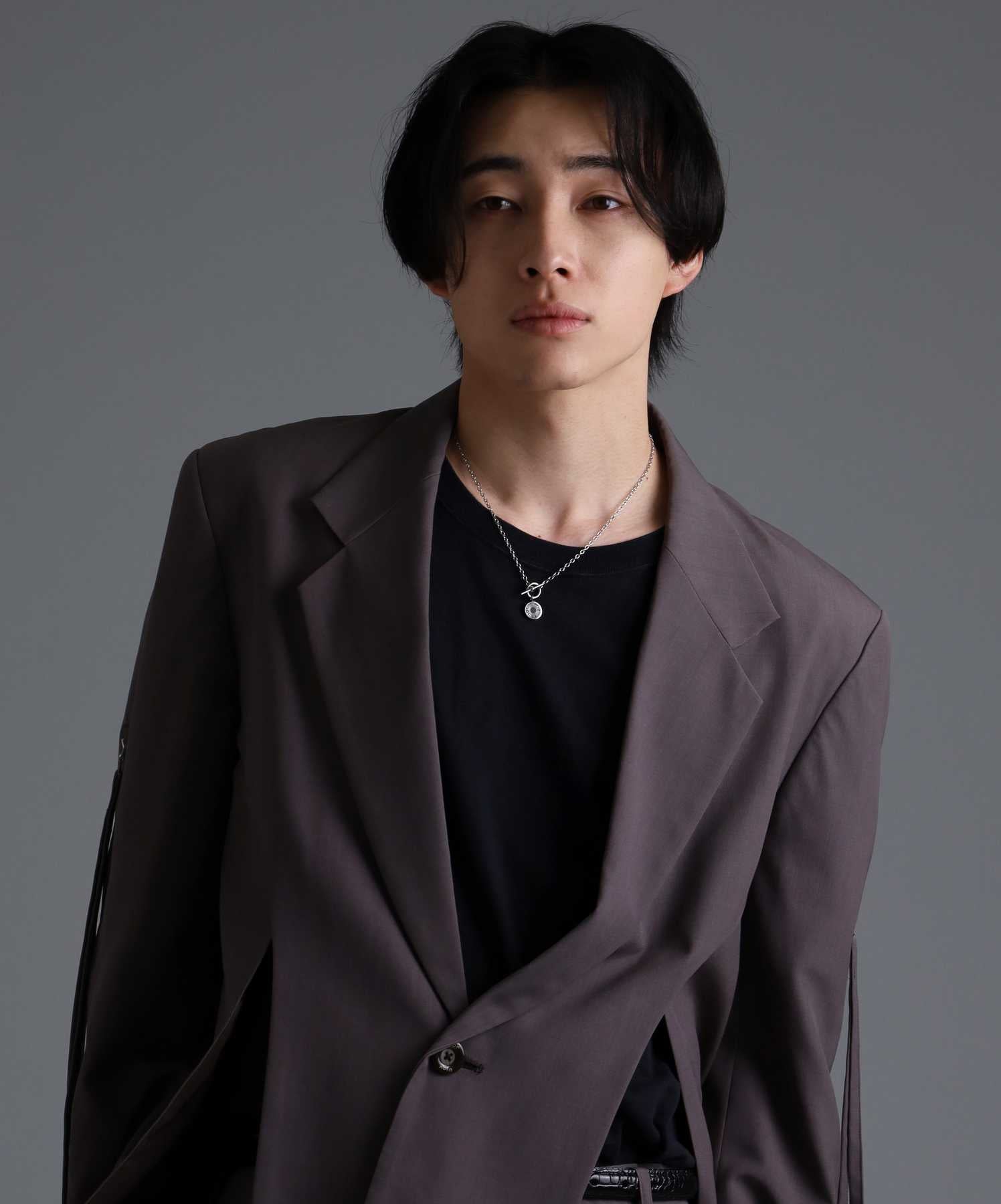 ライオンハート LION HEART 【限定展開】“LH-1”ロゴチャームネックレス/サージカルステンレス（金属アレルギー対応） （シルバー） シルバー