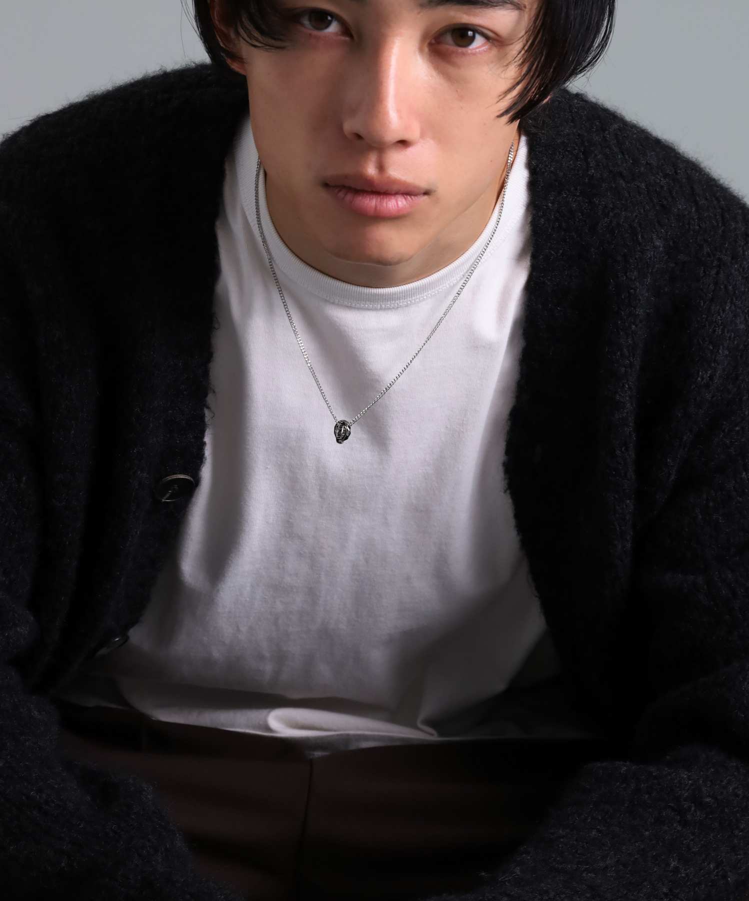 ライオンハート LION HEART 【限定展開】“THE EDGE”シグネチャーカッティングダブルリングペアネックレス/スペシャルパッケージ/サージカルステンレス（金属アレルギー対応） （シルバー） シルバー