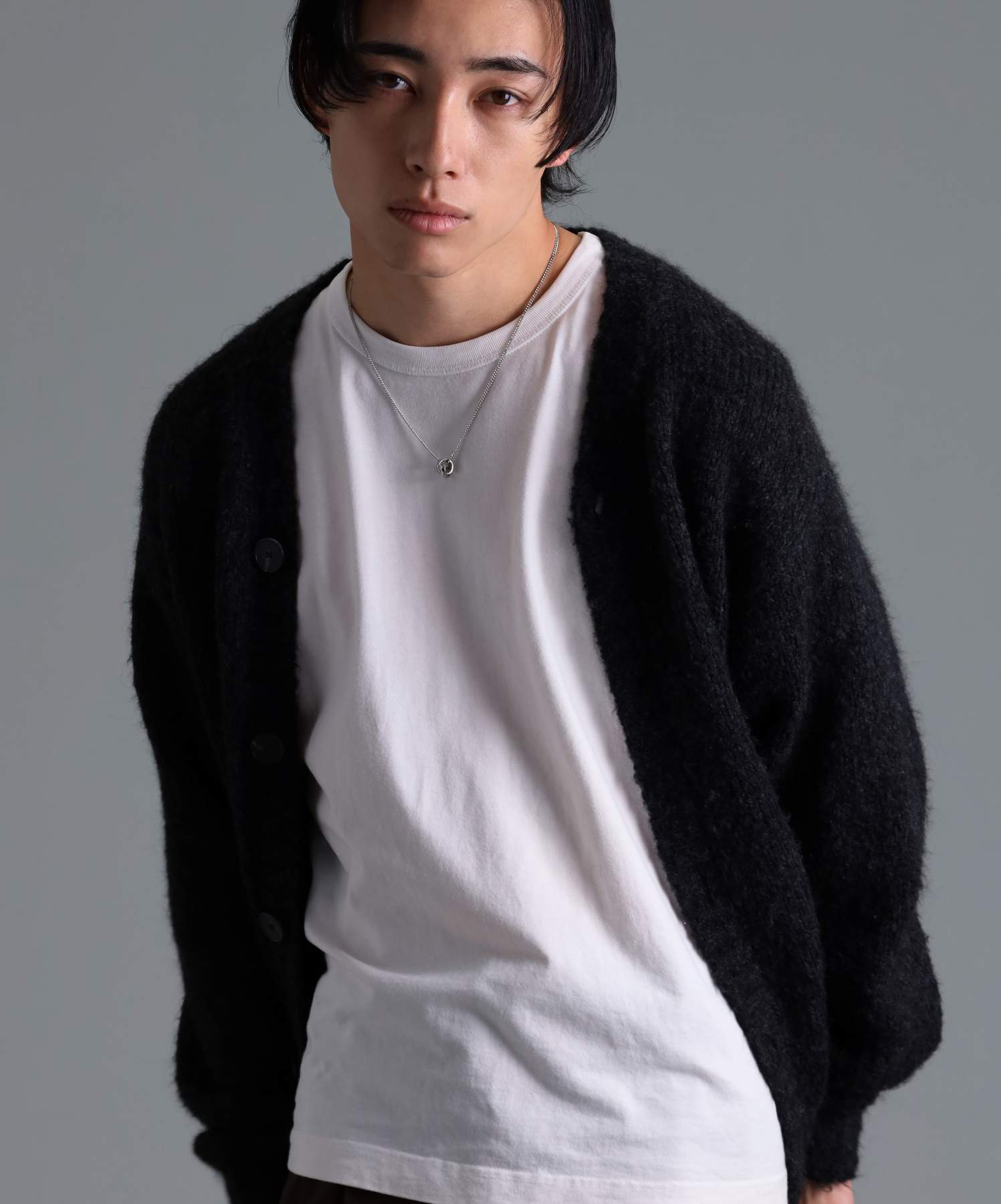 ライオンハート LION HEART 【限定展開】“THE EDGE”シグネチャーカッティングダブルリングネックレス/スペシャルパッケージ/サージカルステンレス（金属アレルギー対応） （シルバー） シルバー