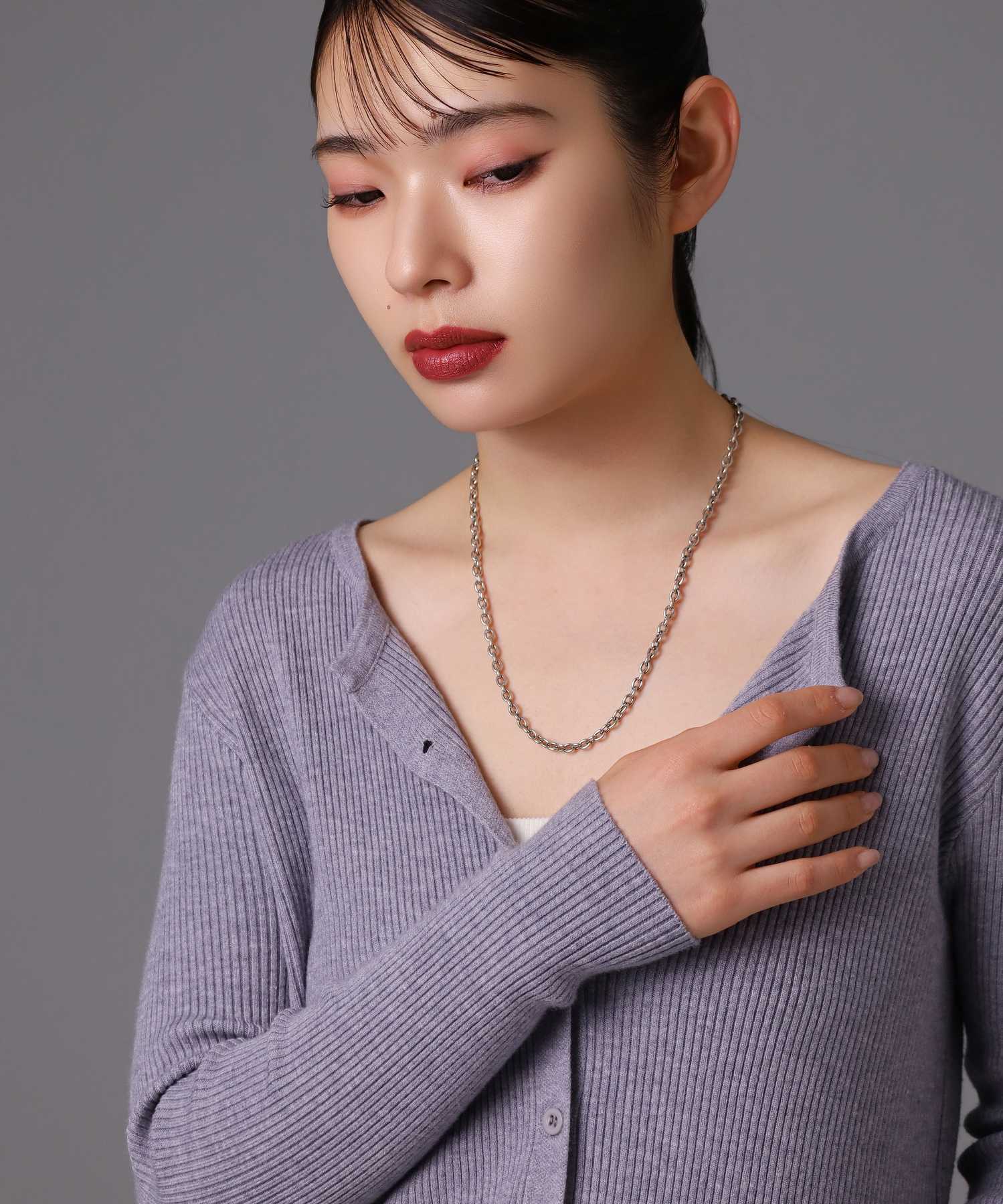 ライオンハート LION HEART “BASIC”ラージシルバーチェーンネックレス/シルバー925 （シルバー） シルバー