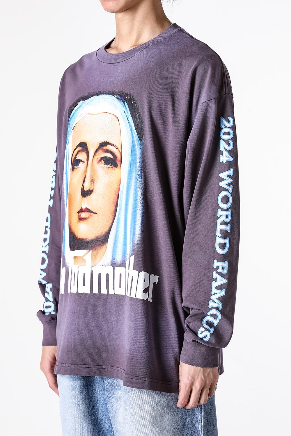 リベーレ LIBERE Famous Long Sleeve T-shirt （Purple） Purple