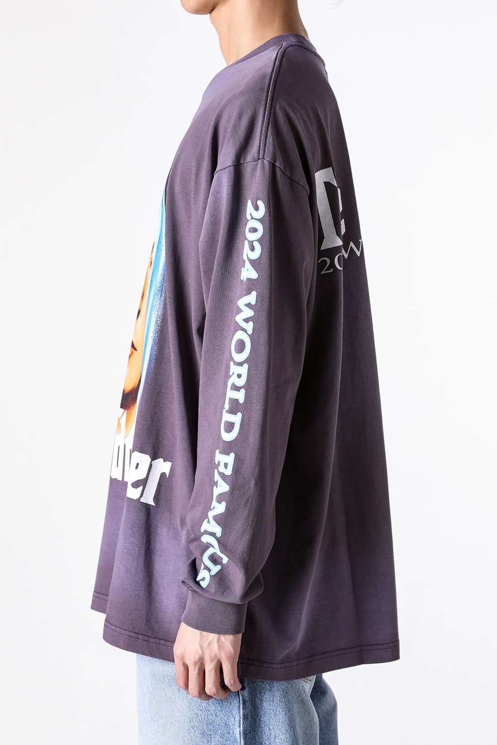 リベーレ LIBERE Famous Long Sleeve T-shirt （Purple） Purple