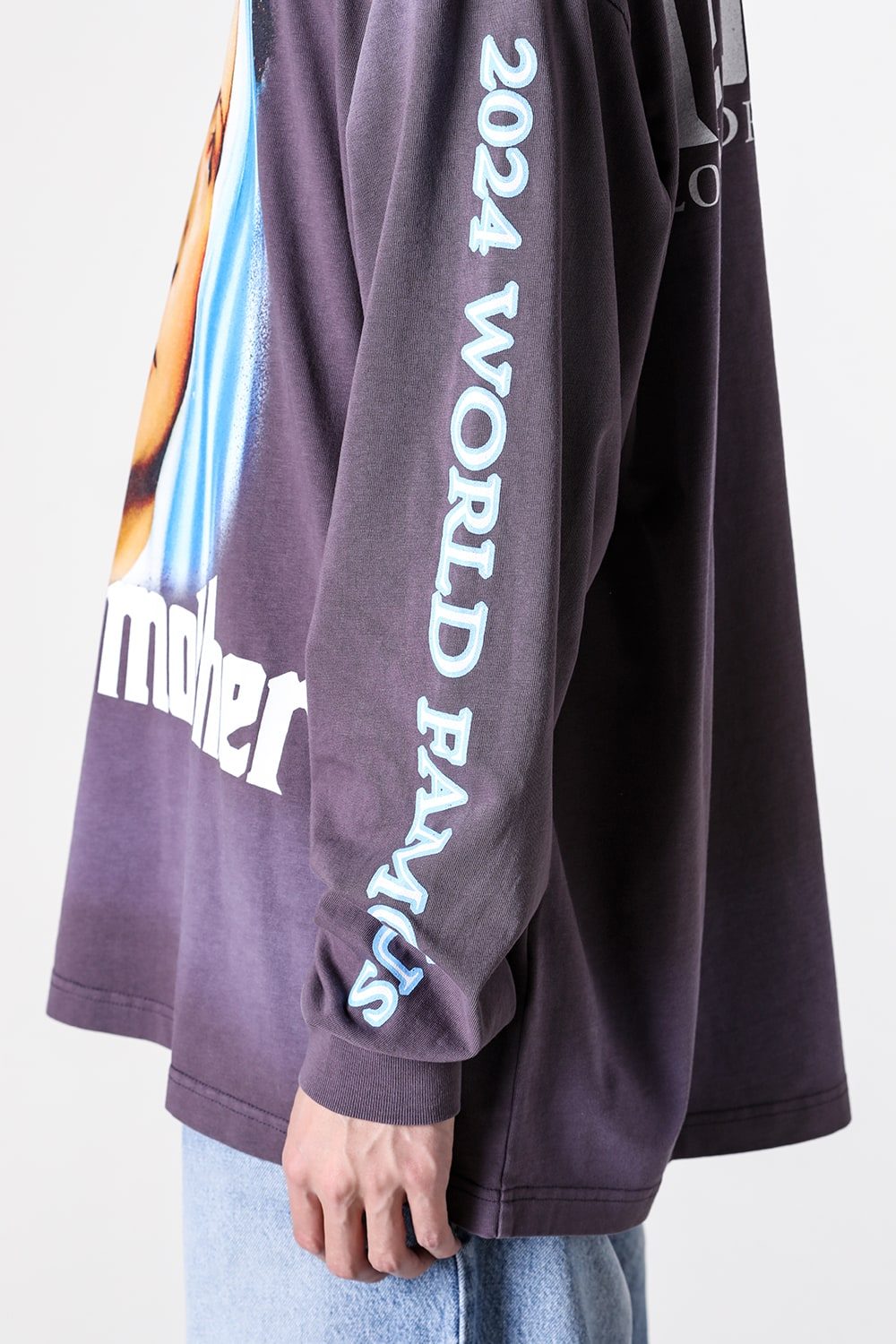 リベーレ LIBERE Famous Long Sleeve T-shirt （Purple） Purple