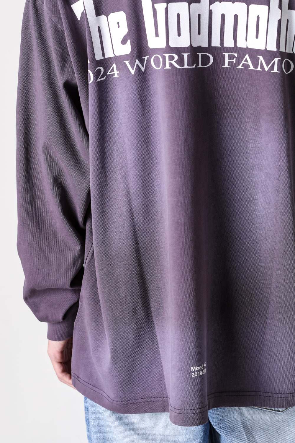 リベーレ LIBERE Famous Long Sleeve T-shirt （Purple） Purple