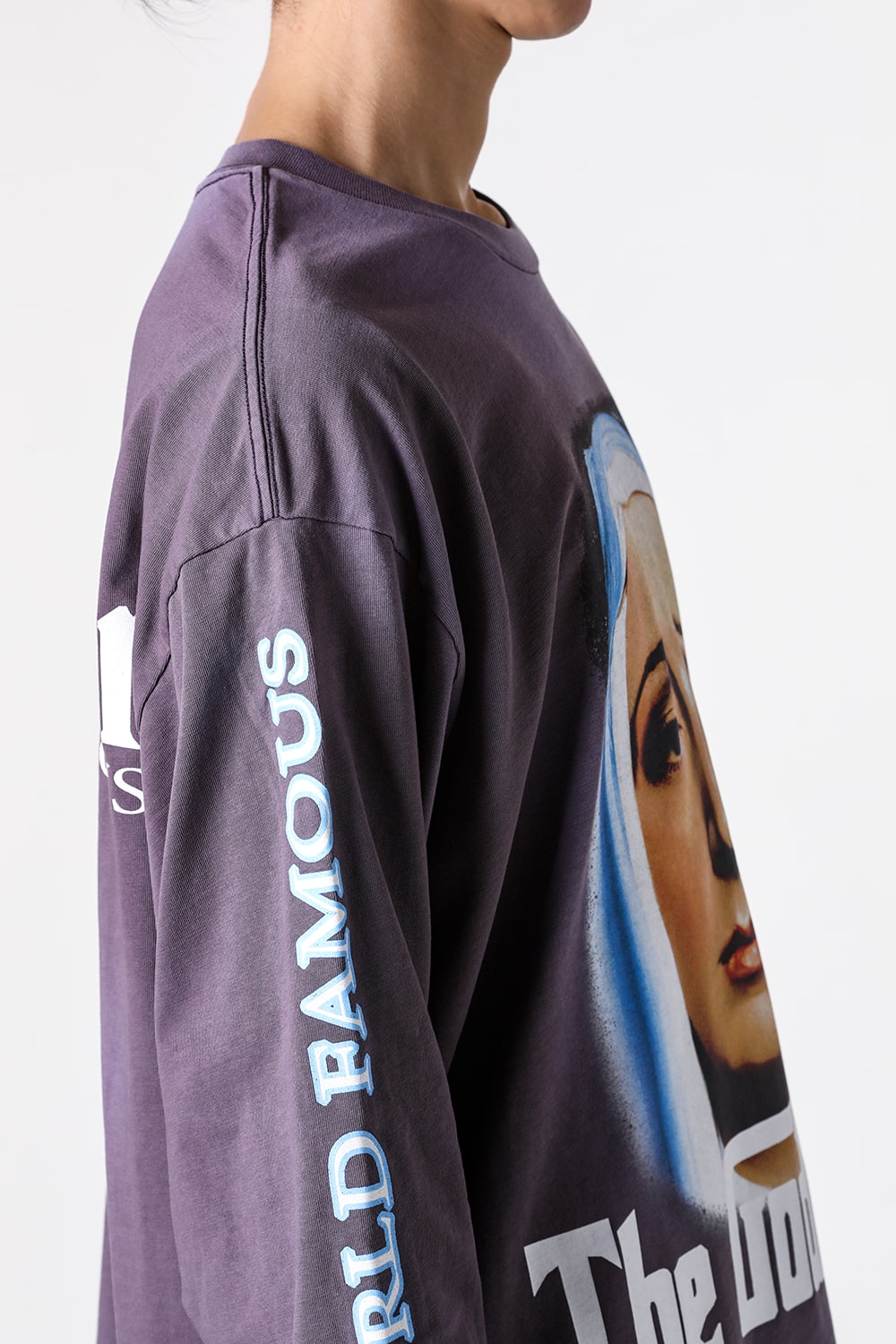 リベーレ LIBERE Famous Long Sleeve T-shirt （Purple） Purple