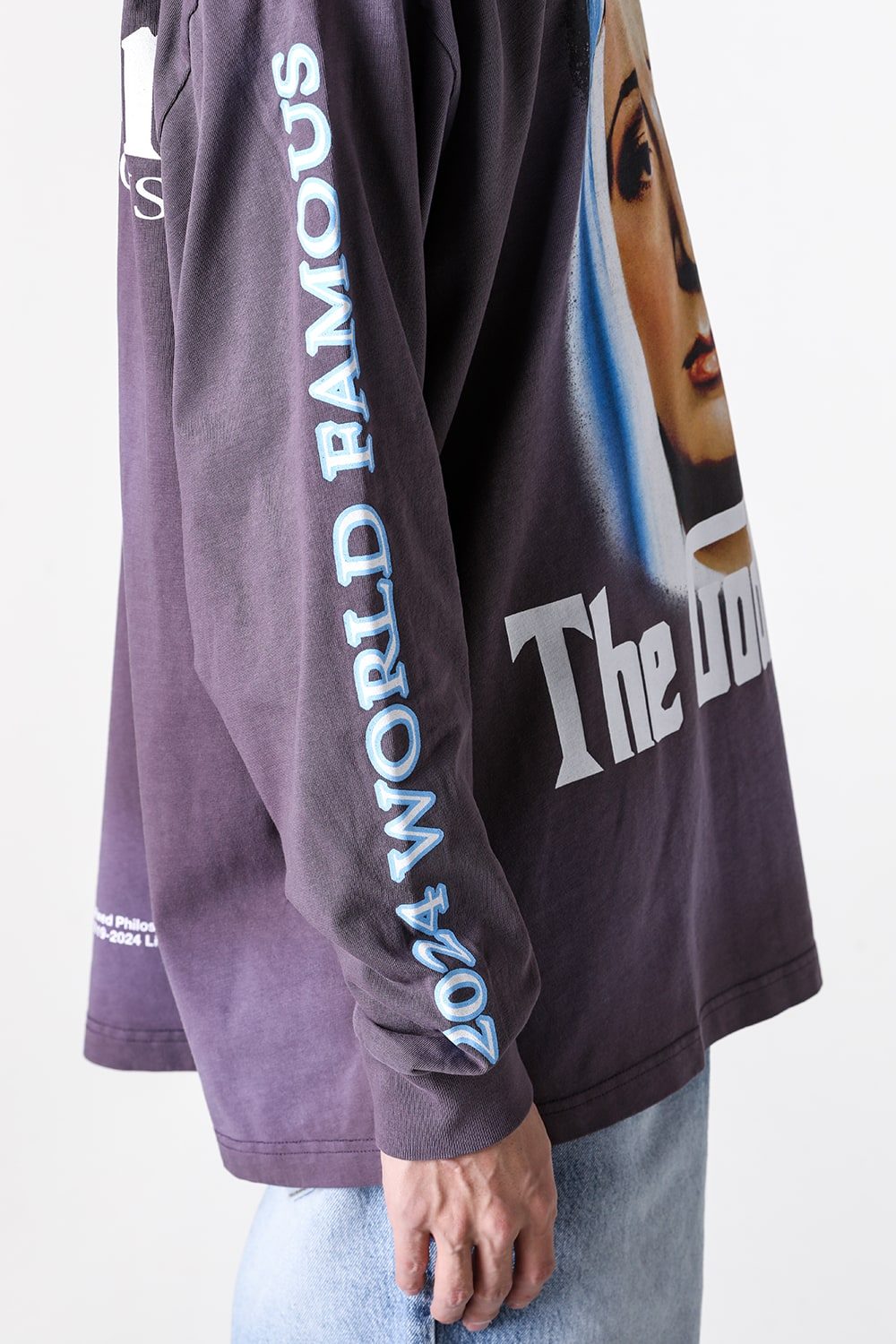 リベーレ LIBERE Famous Long Sleeve T-shirt （Purple） Purple