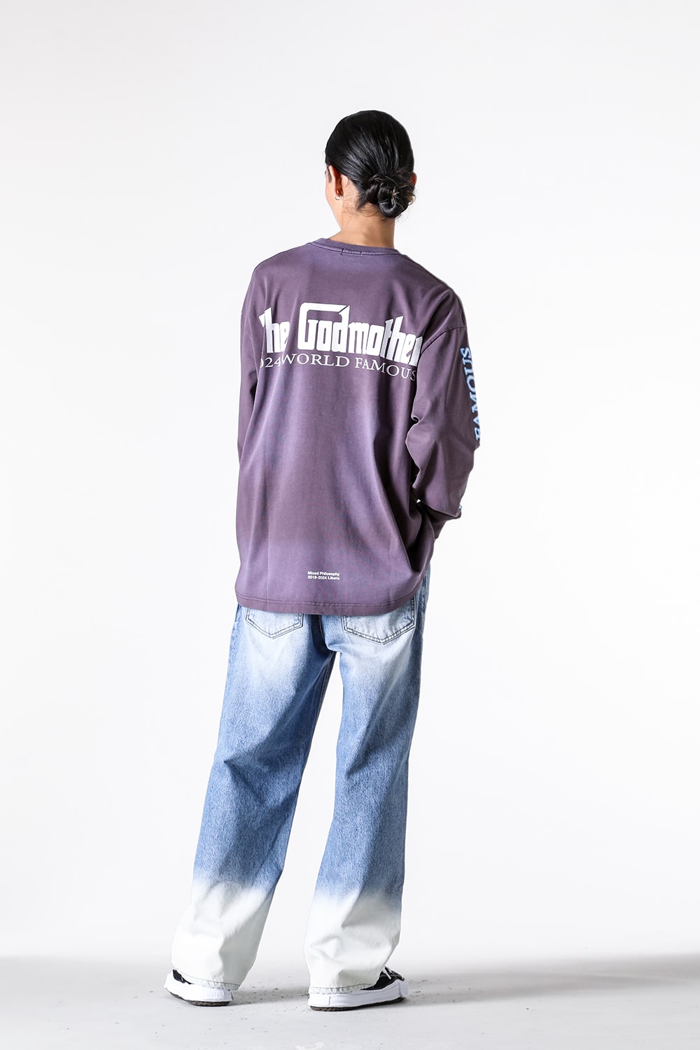 リベーレ LIBERE Famous Long Sleeve T-shirt （Purple） Purple