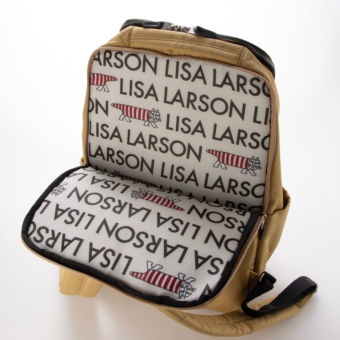 リサ・ラーソン LISA LARSON リュックサック （60.ベージュ） 60.ベージュ