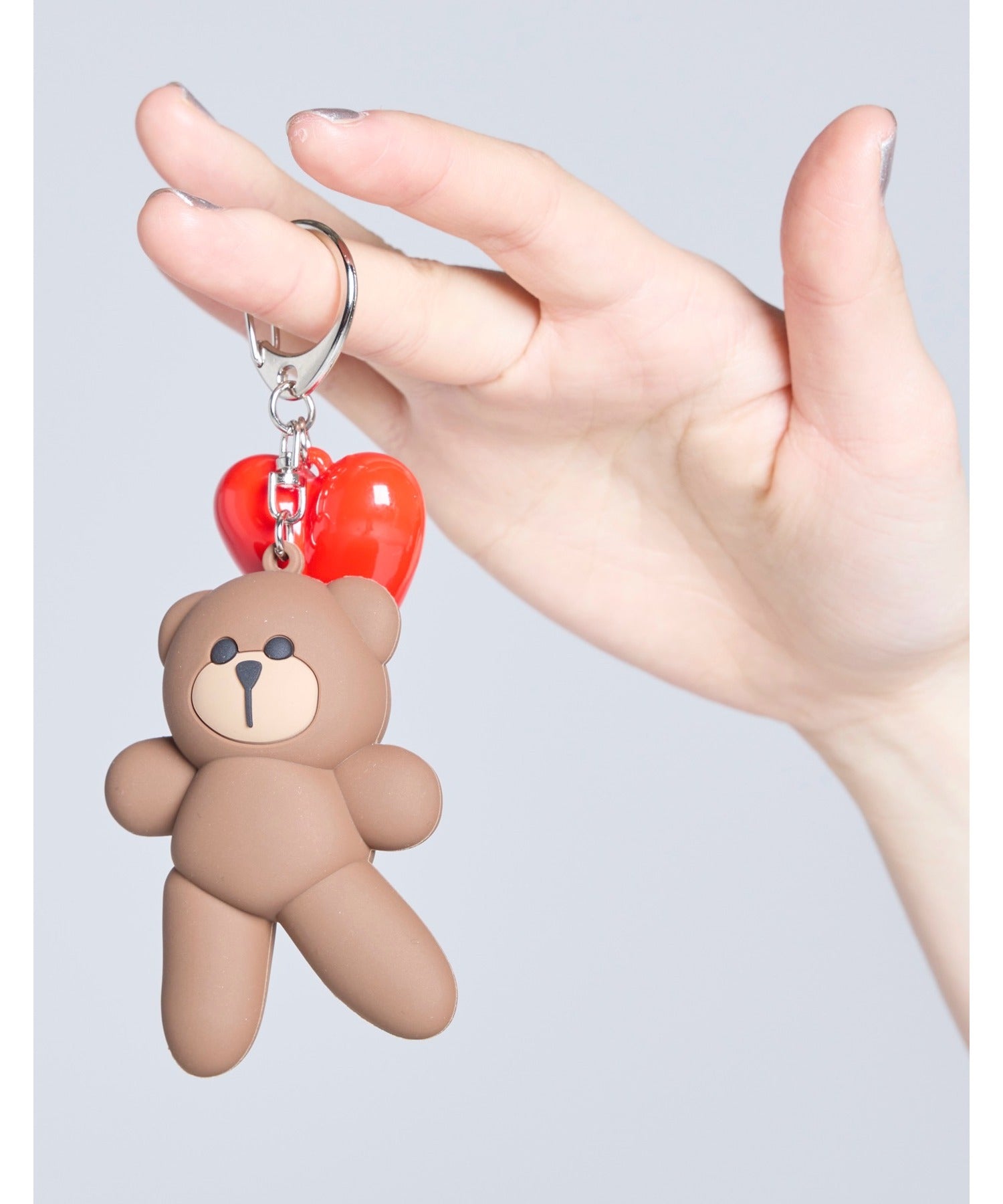 リトルサニーバイト little sunny bite 【Little Sunny Bite】bear heart key chain （ブラウン） ブラウン