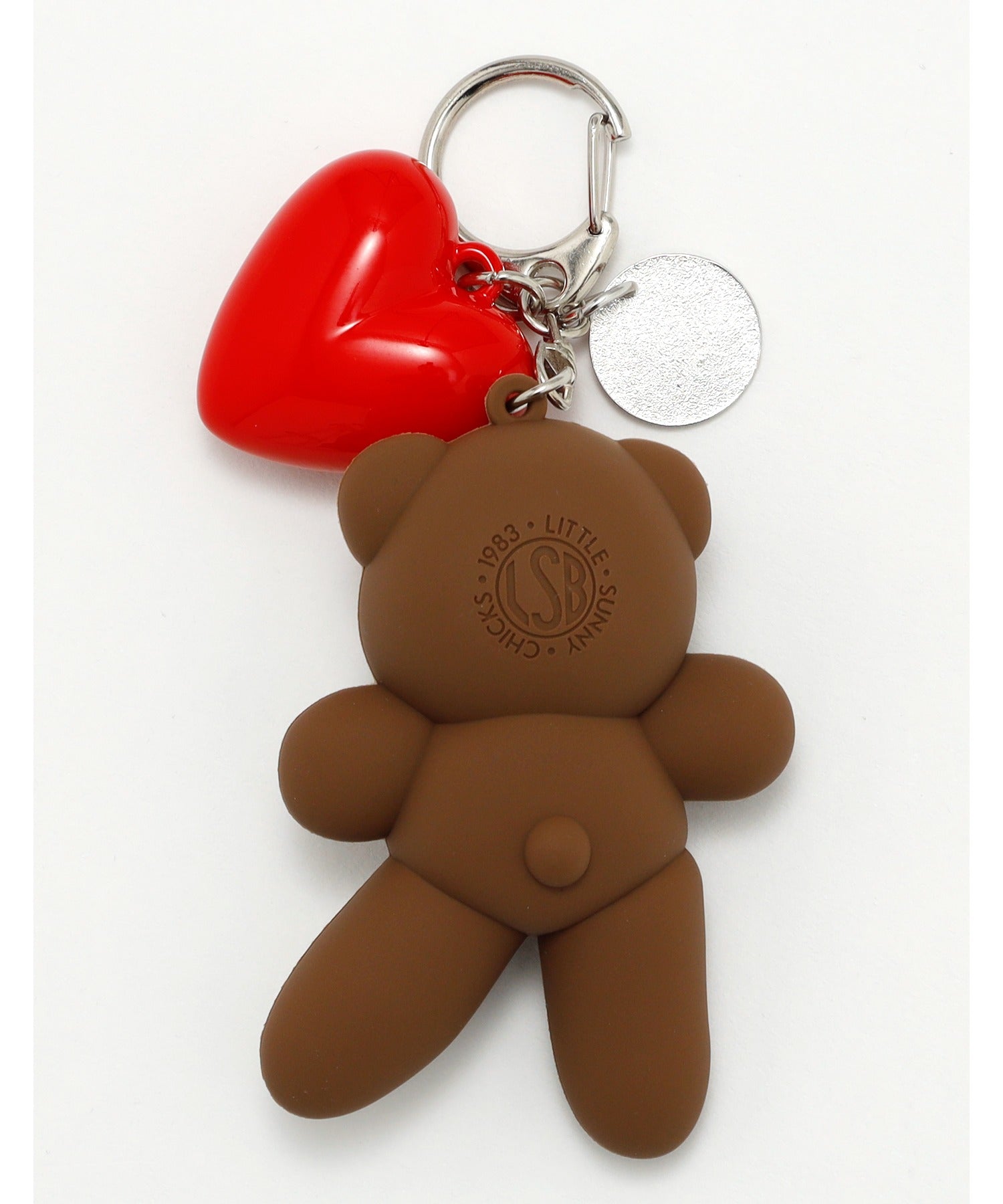 リトルサニーバイト little sunny bite 【Little Sunny Bite】bear heart key chain （ブラウン） ブラウン