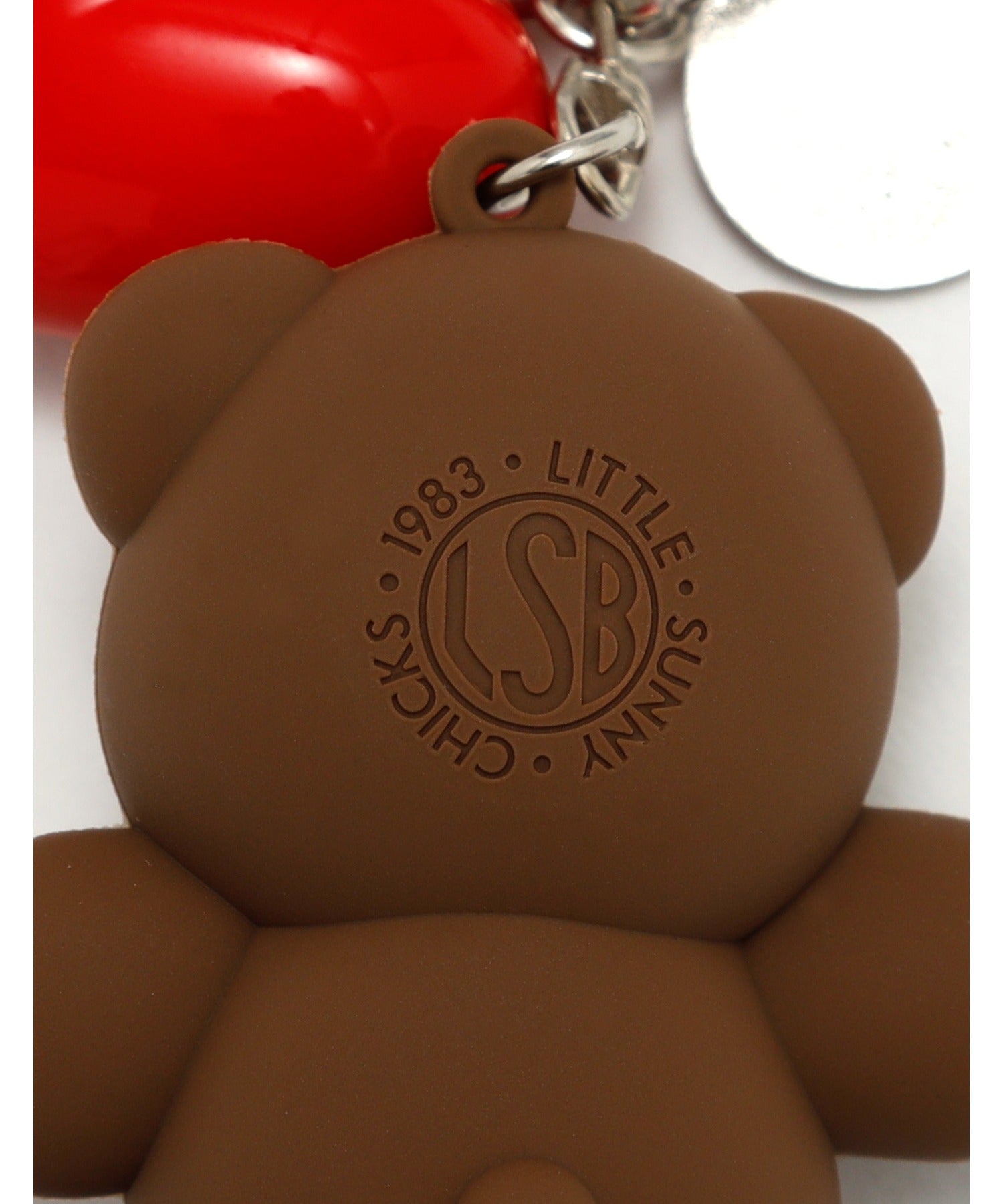 リトルサニーバイト little sunny bite 【Little Sunny Bite】bear heart key chain （ブラウン） ブラウン