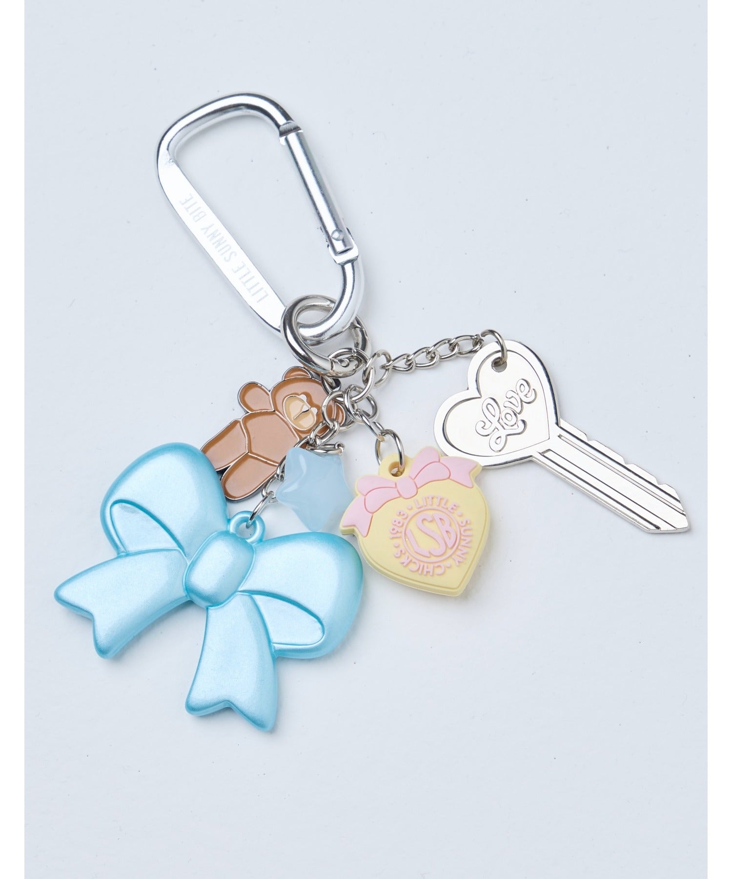 リトルサニーバイト little sunny bite 【Little Sunny Bite】key chain （ブルー） ブルー