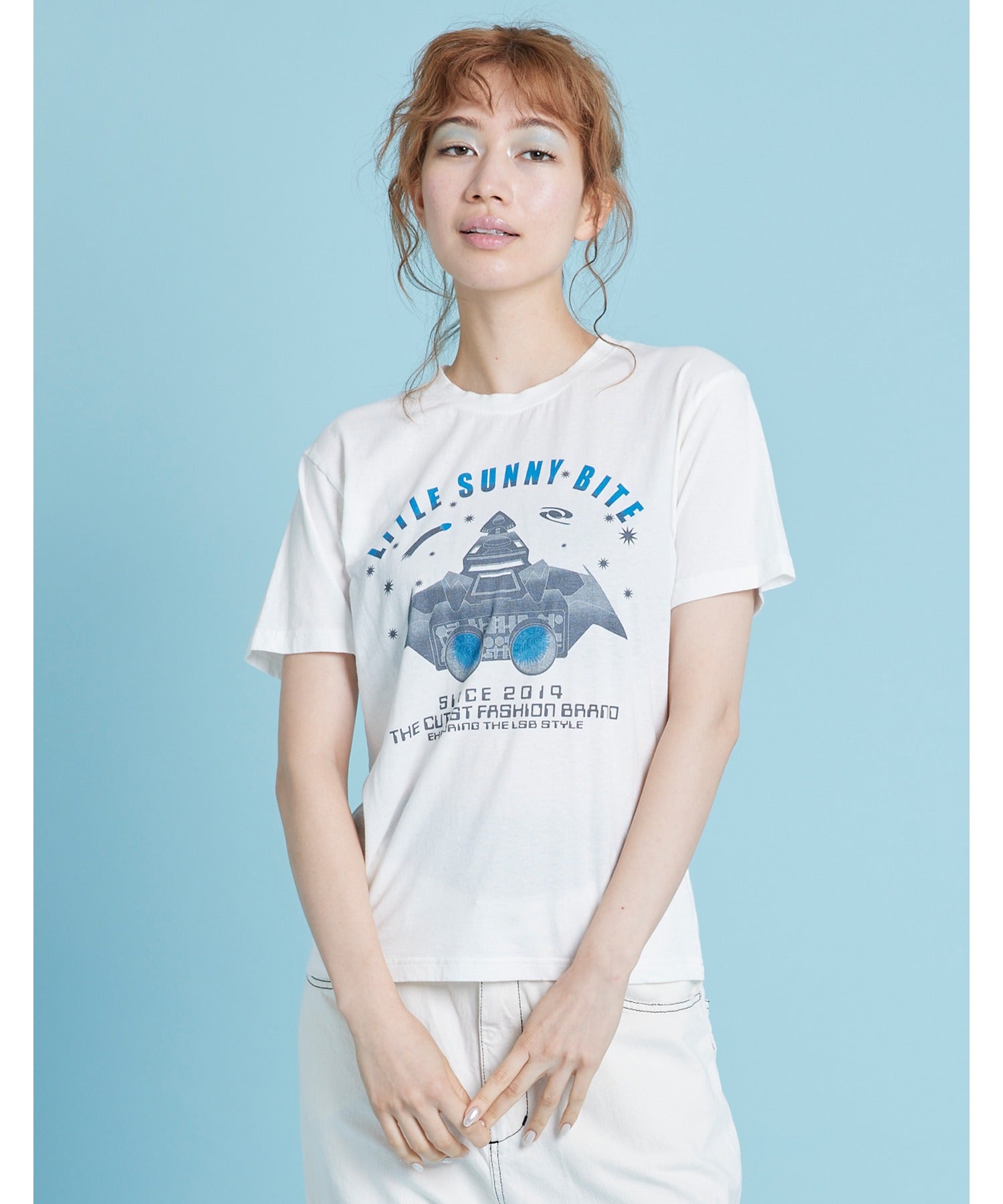 リトルサニーバイト little sunny bite Roket tee （ホワイト） ホワイト