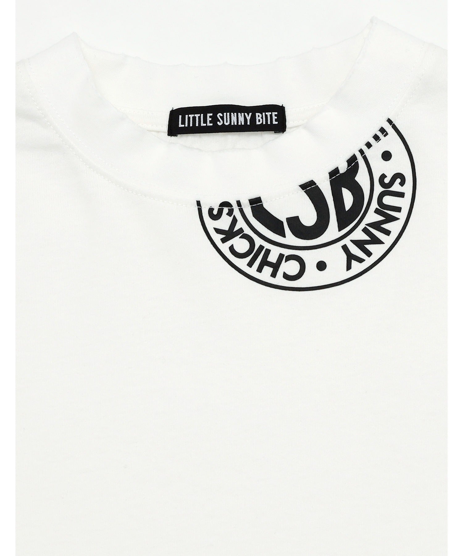 リトルサニーバイト little sunny bite 【little sunny bite】HELLO KITTY x little sunny bite long tee （ブラック） ブラック