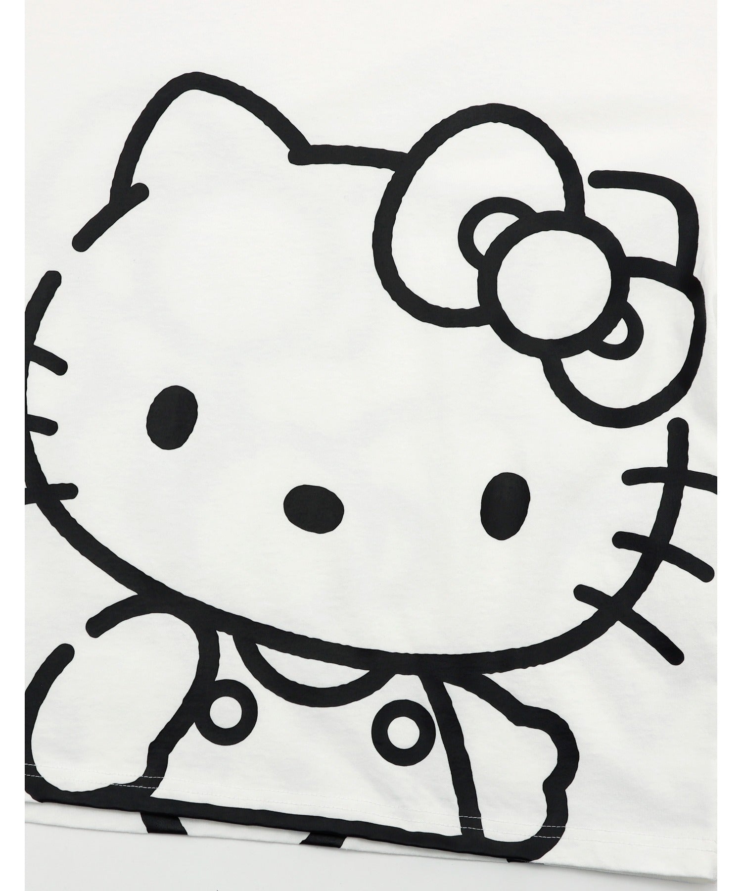 リトルサニーバイト little sunny bite 【little sunny bite】HELLO KITTY x little sunny bite long tee （ブラック） ブラック