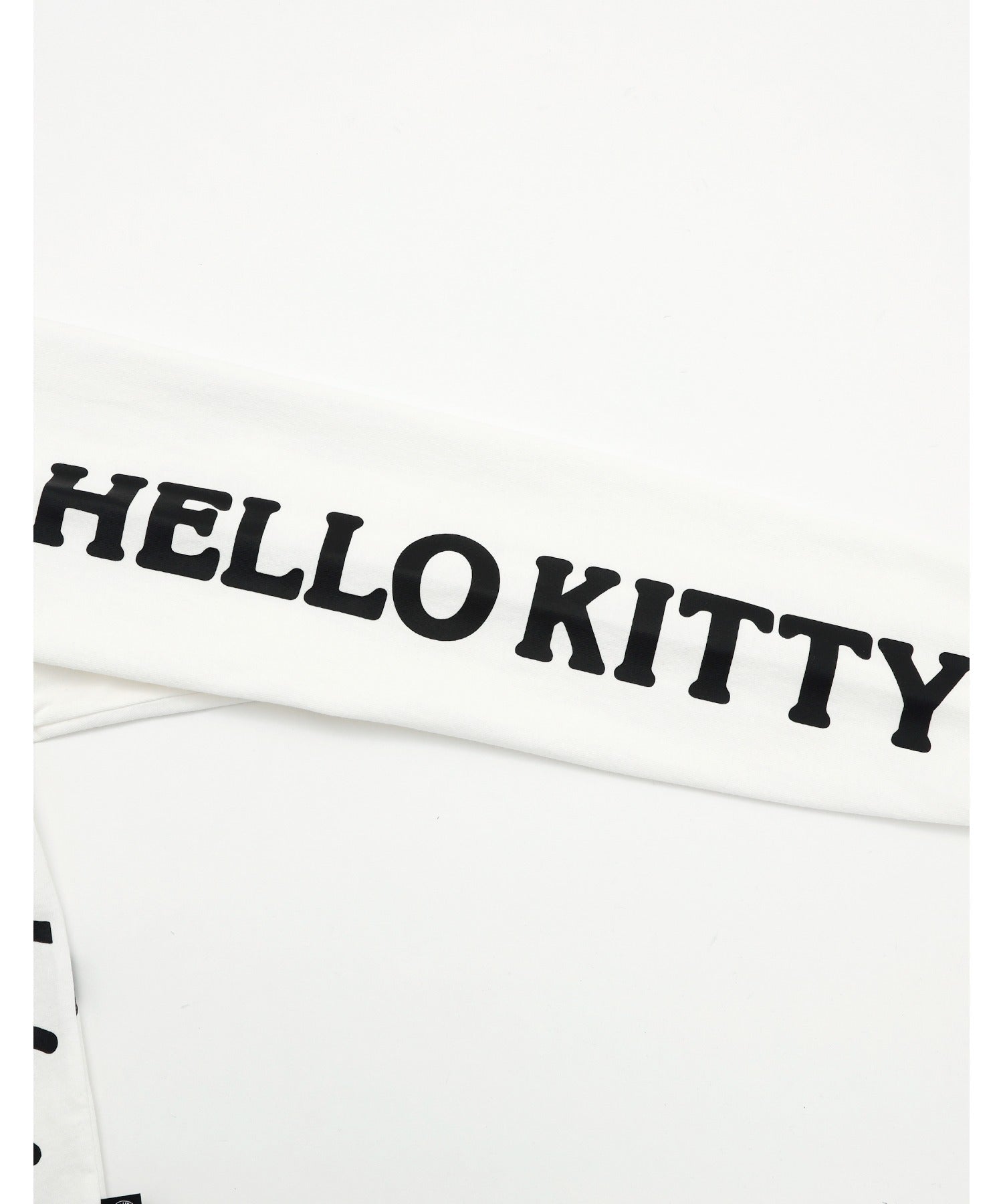 リトルサニーバイト little sunny bite 【little sunny bite】HELLO KITTY x little sunny bite long tee （ブラック） ブラック