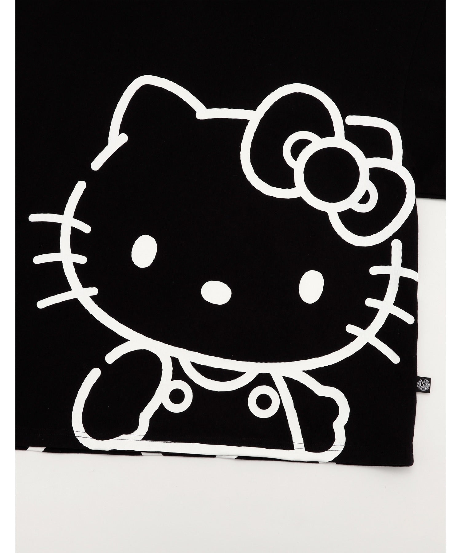 リトルサニーバイト little sunny bite 【little sunny bite】HELLO KITTY x little sunny bite long tee （ブラック） ブラック