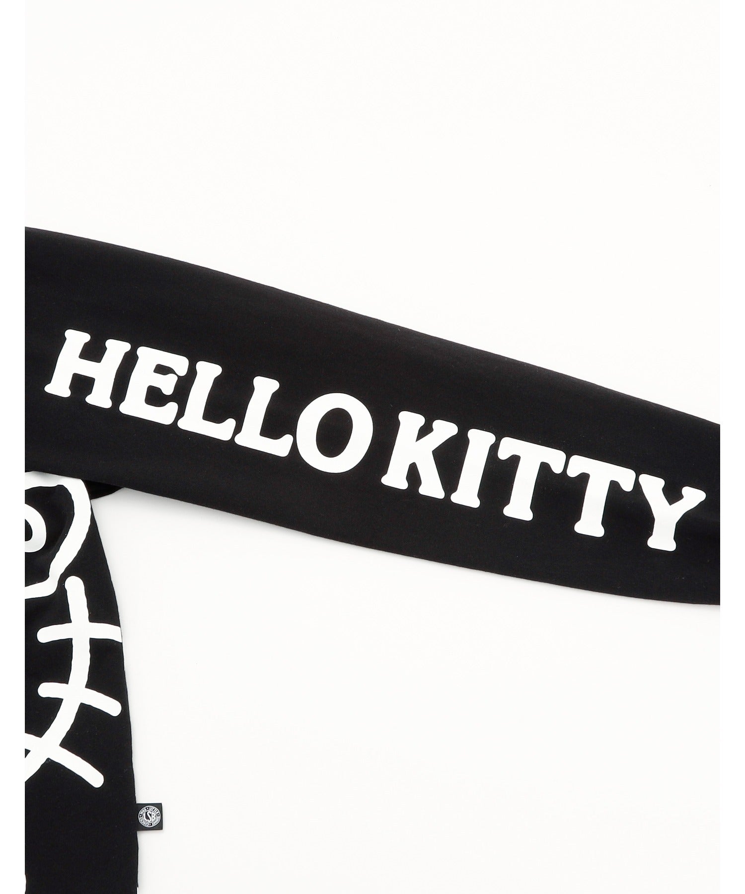 リトルサニーバイト little sunny bite 【little sunny bite】HELLO KITTY x little sunny bite long tee （ブラック） ブラック